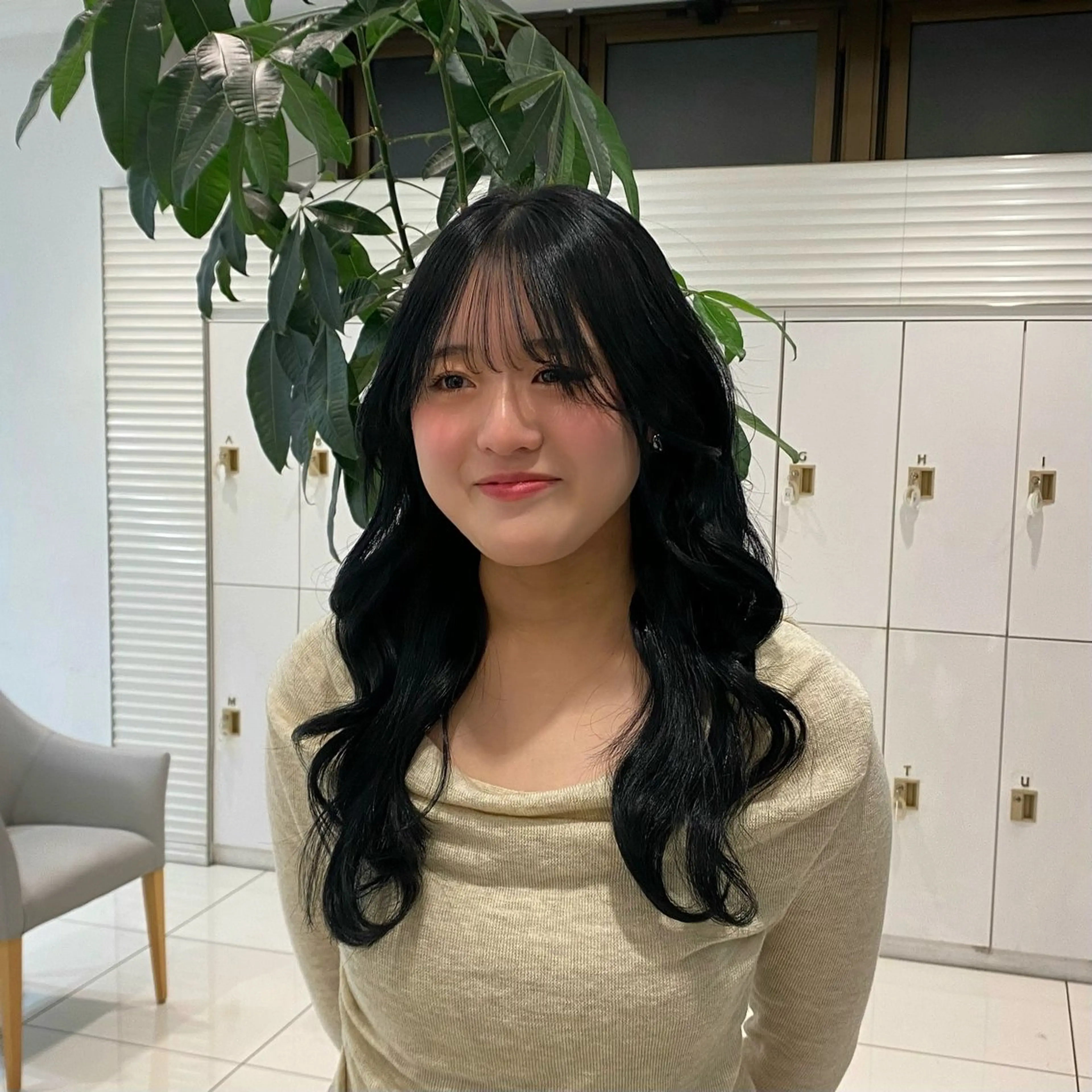 カラー 🎀TEN🎀 オリーブベージュのヘアスタイル