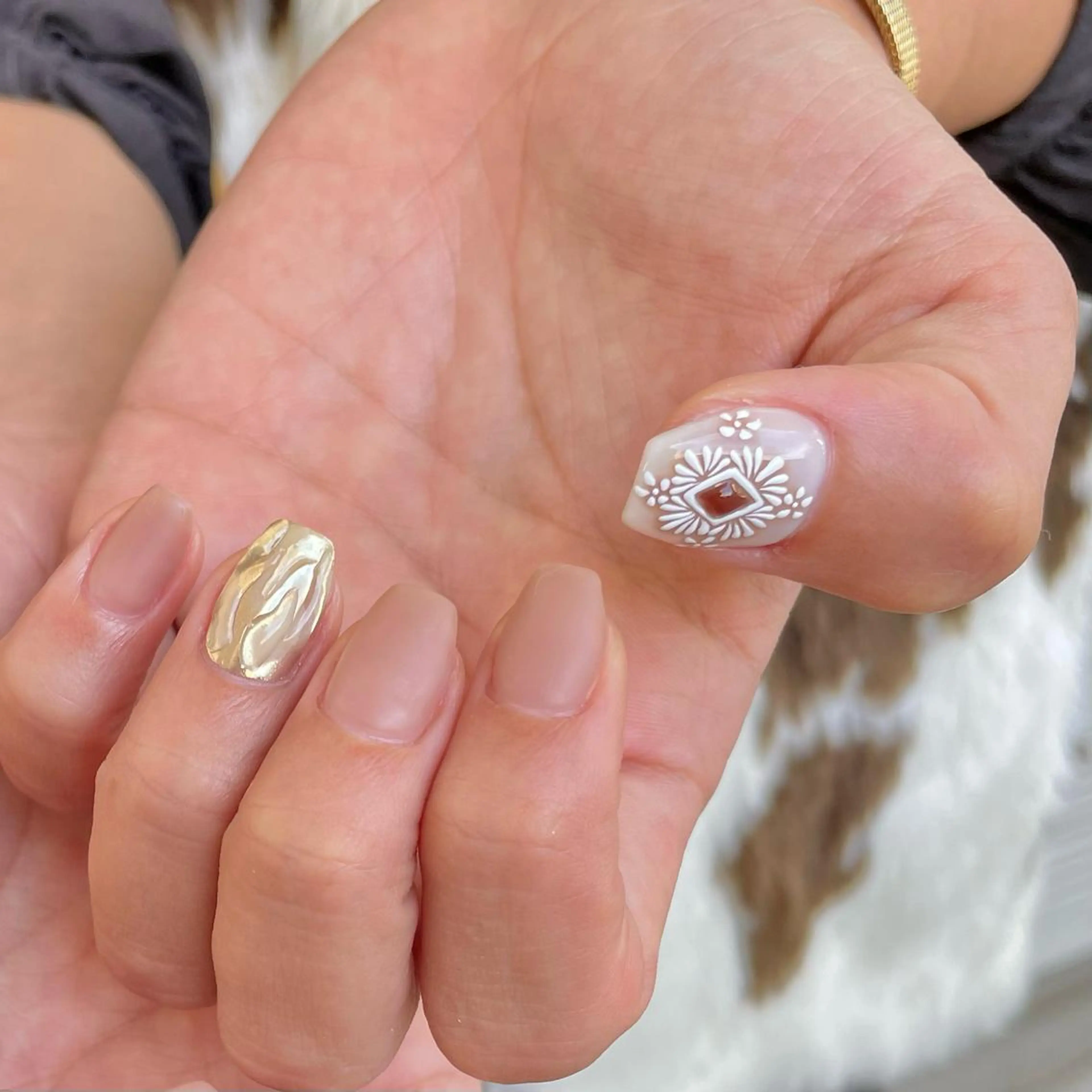 ネイル ハンドネイル Radia bykaonailsのネイルデザイン