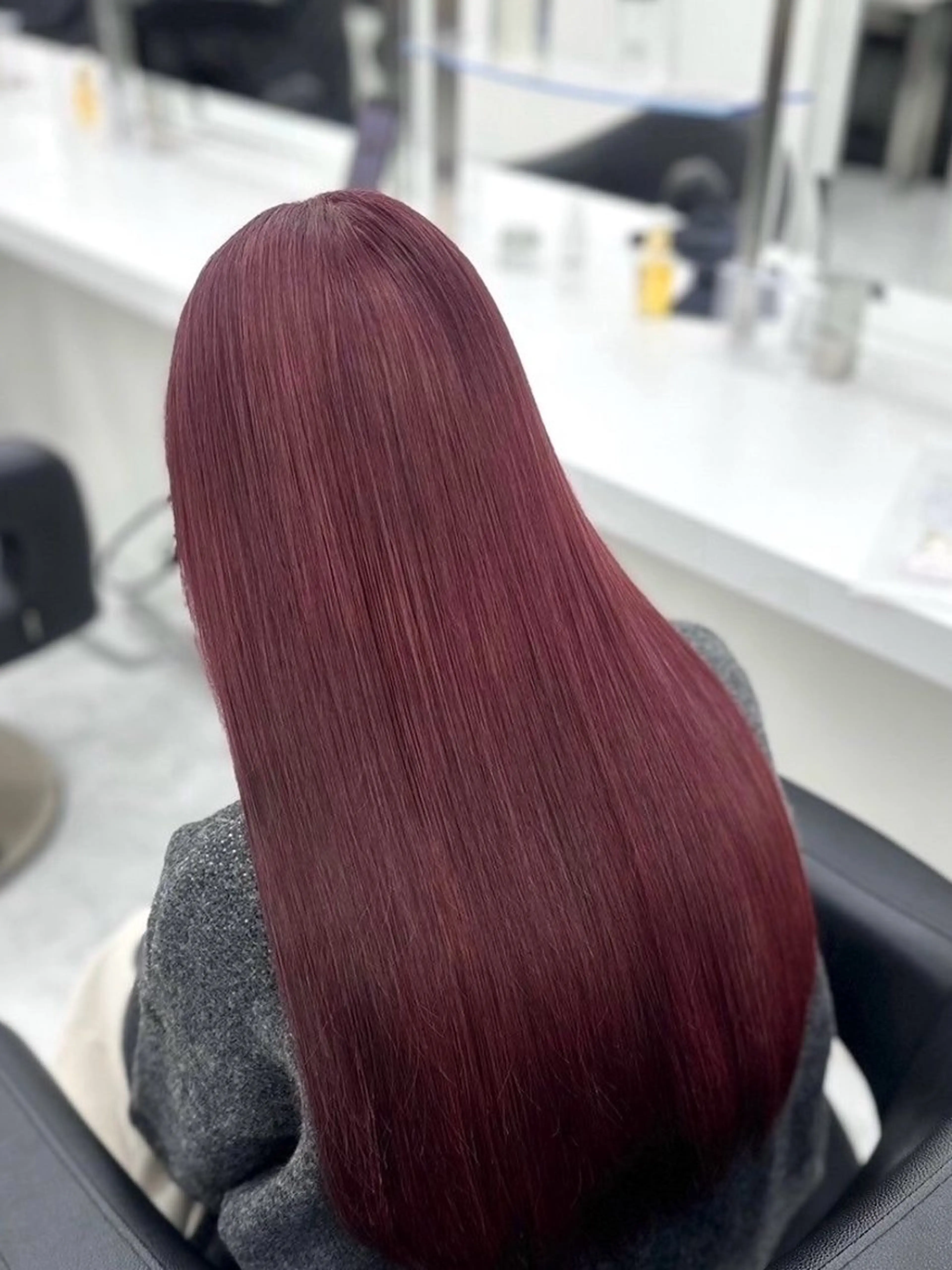 カラー 儚い天使のピンク 優音　🎀‎🤍のヘアスタイル