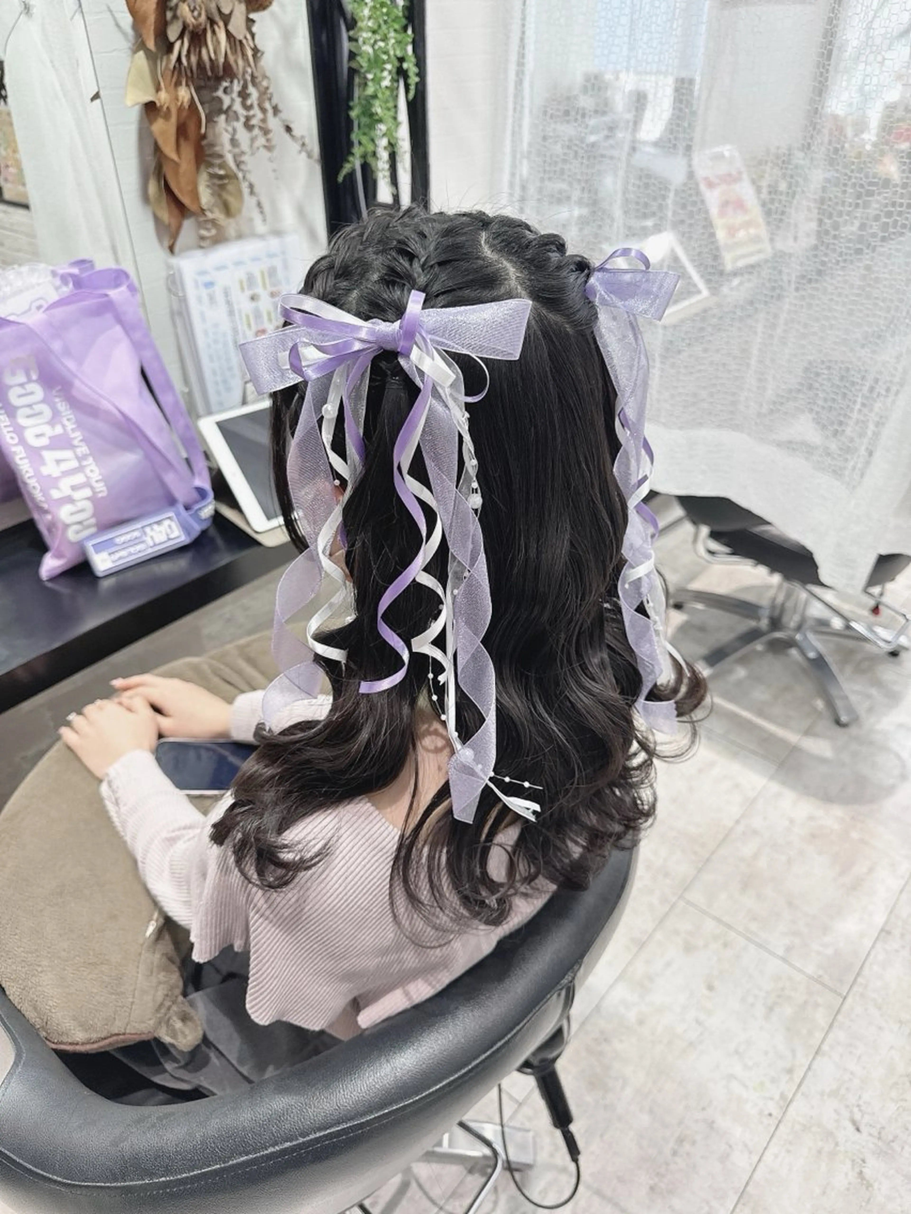 セミロング ヘアセット 伊藤 栄子のヘアスタイル