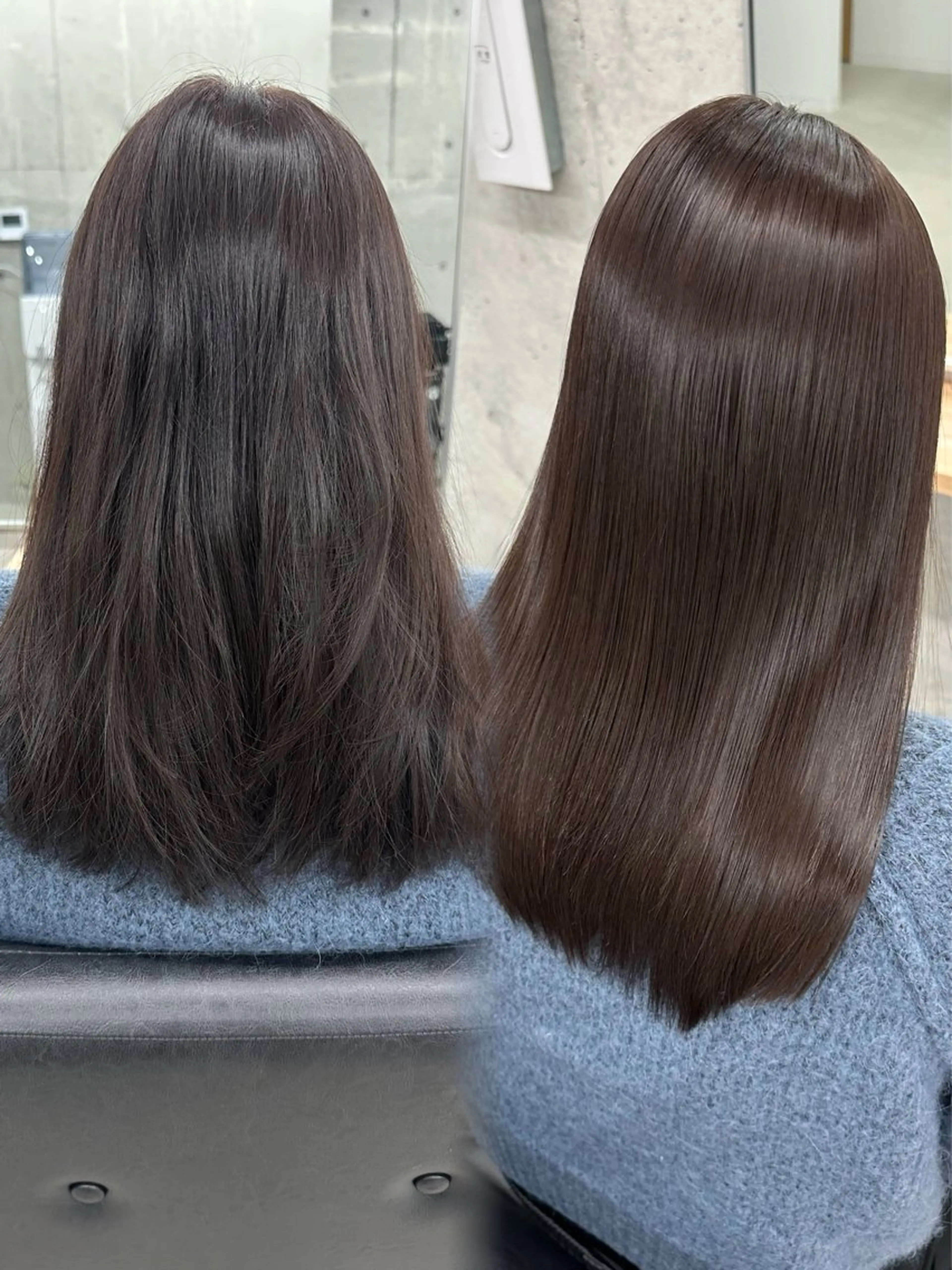 セミロング 髪質改善/縮毛矯正 seiyaのヘアスタイル