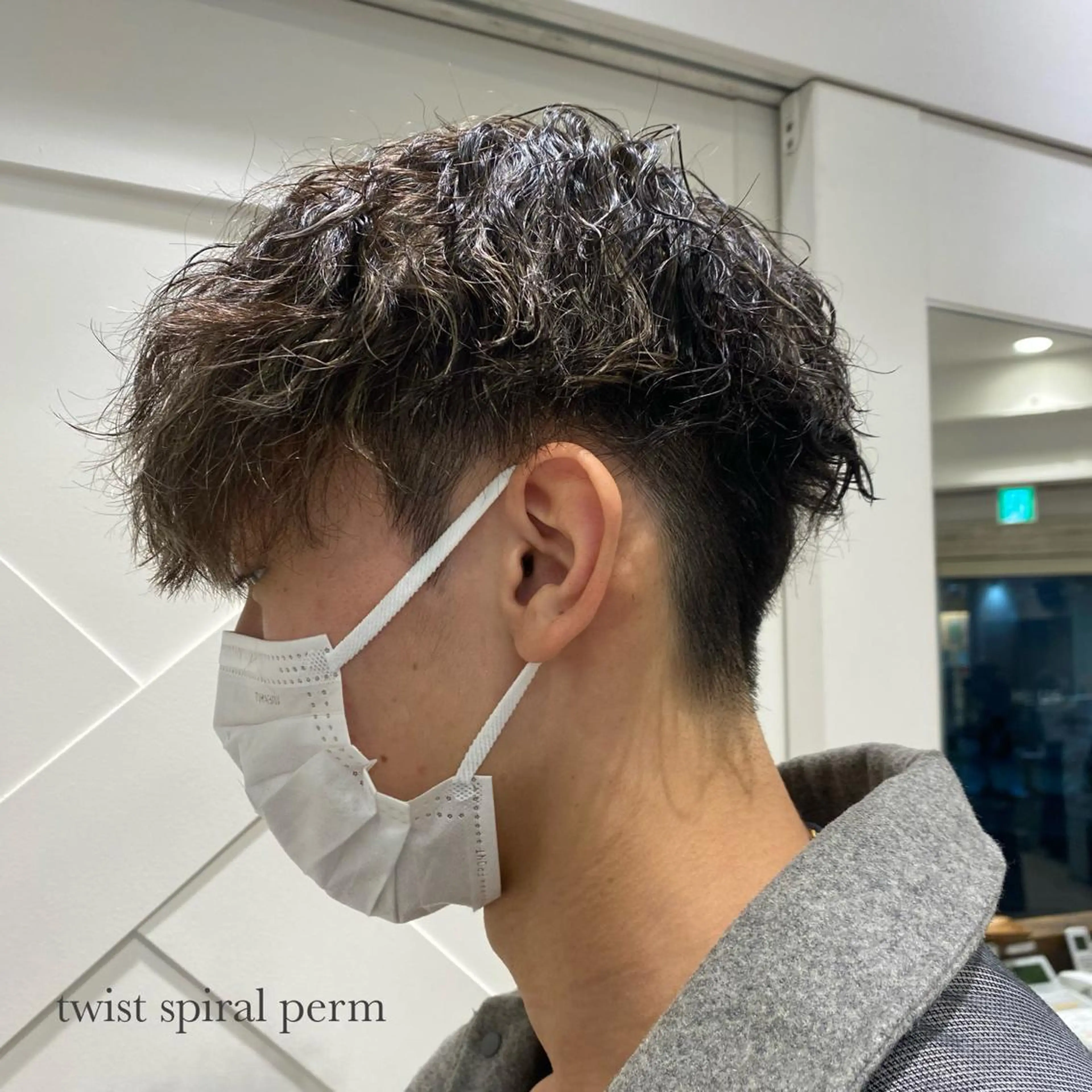 ショート パーマ メンズ パーマ 🌴aoi. / 海外style🌴のヘアスタイル