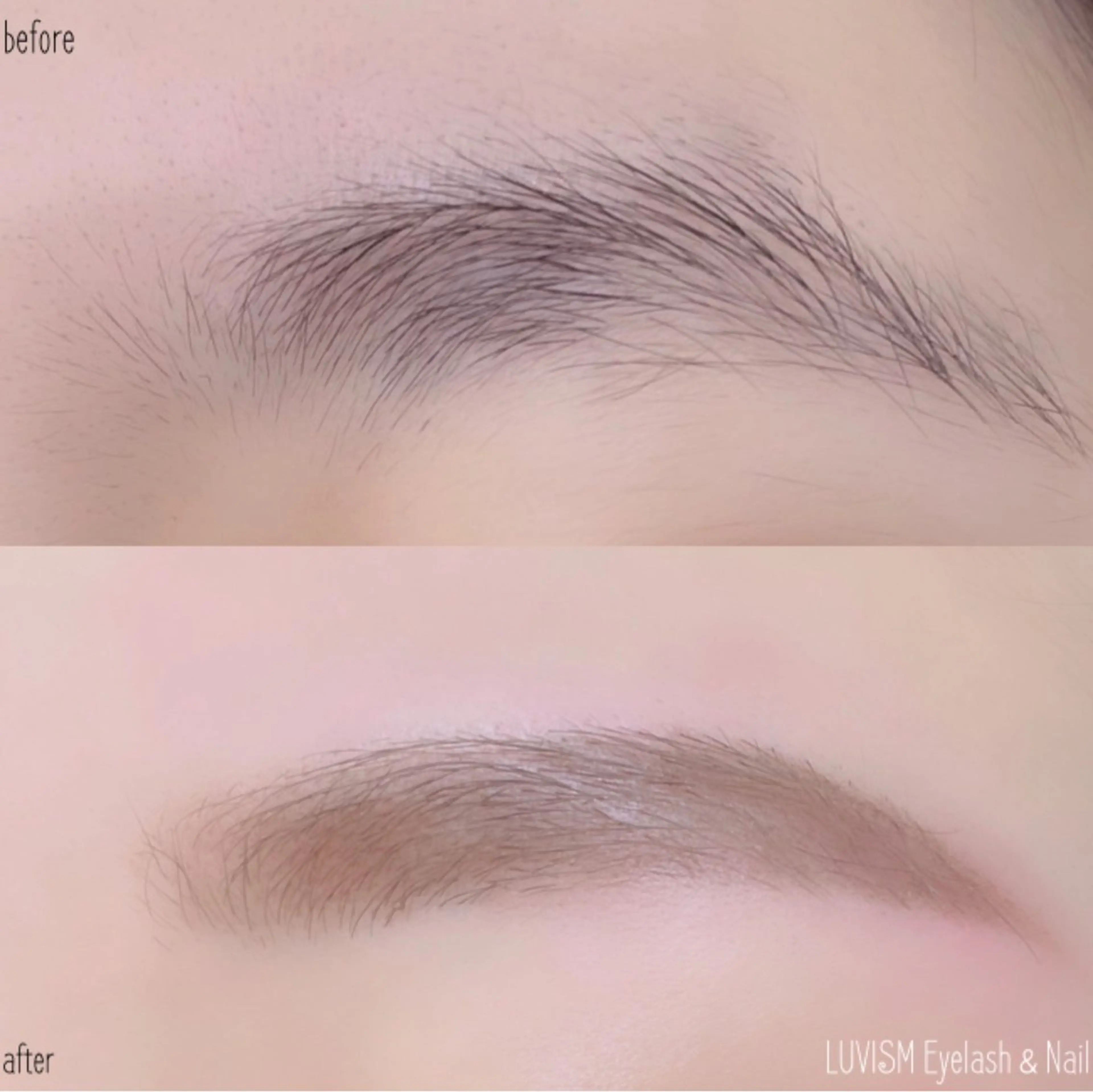 アイブロウ LUVISM EYELASH阿部のマツエク・マツパデザイン