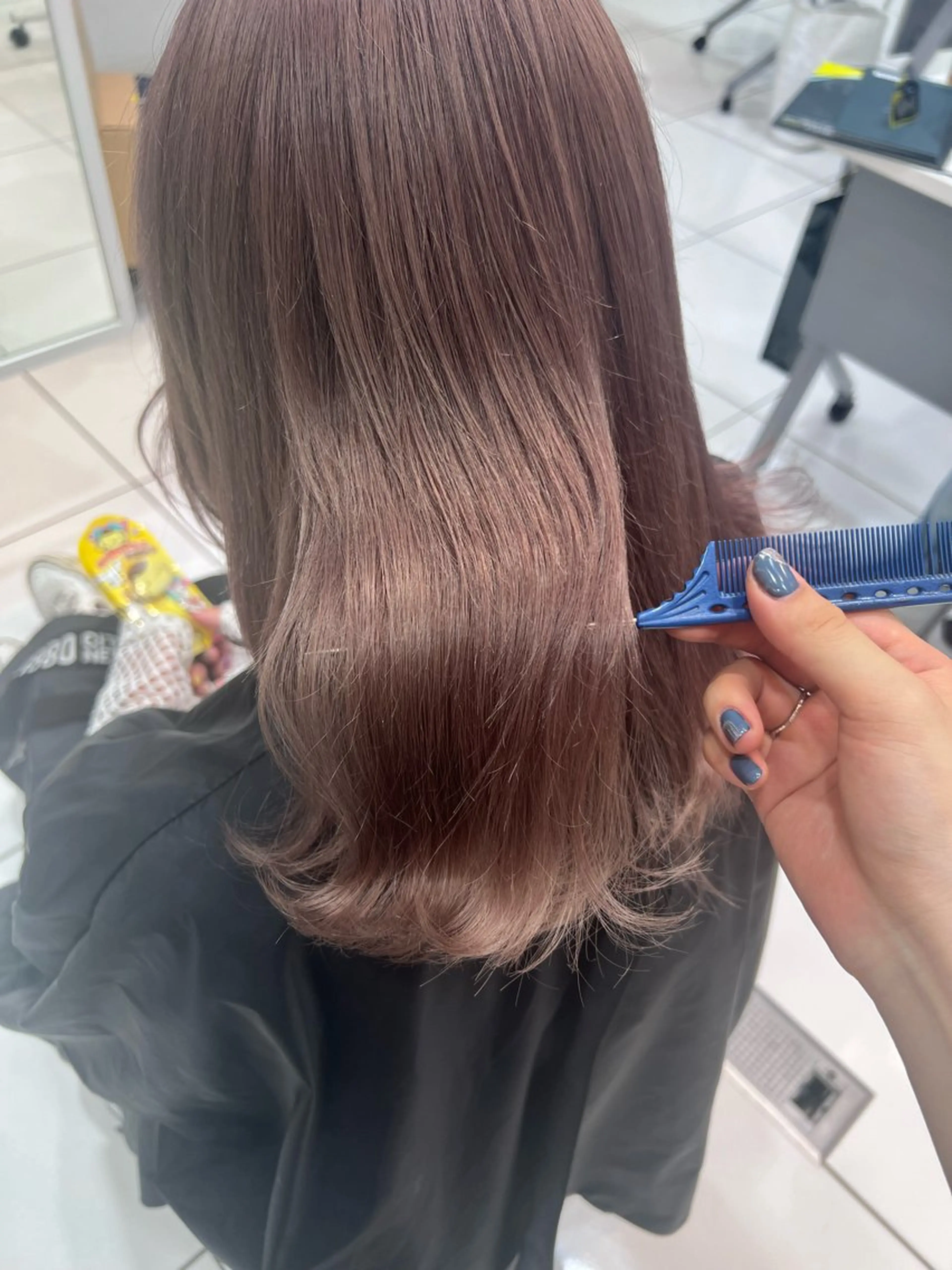 ロング カラー 白金台カラーリスト あきよしのヘアスタイル