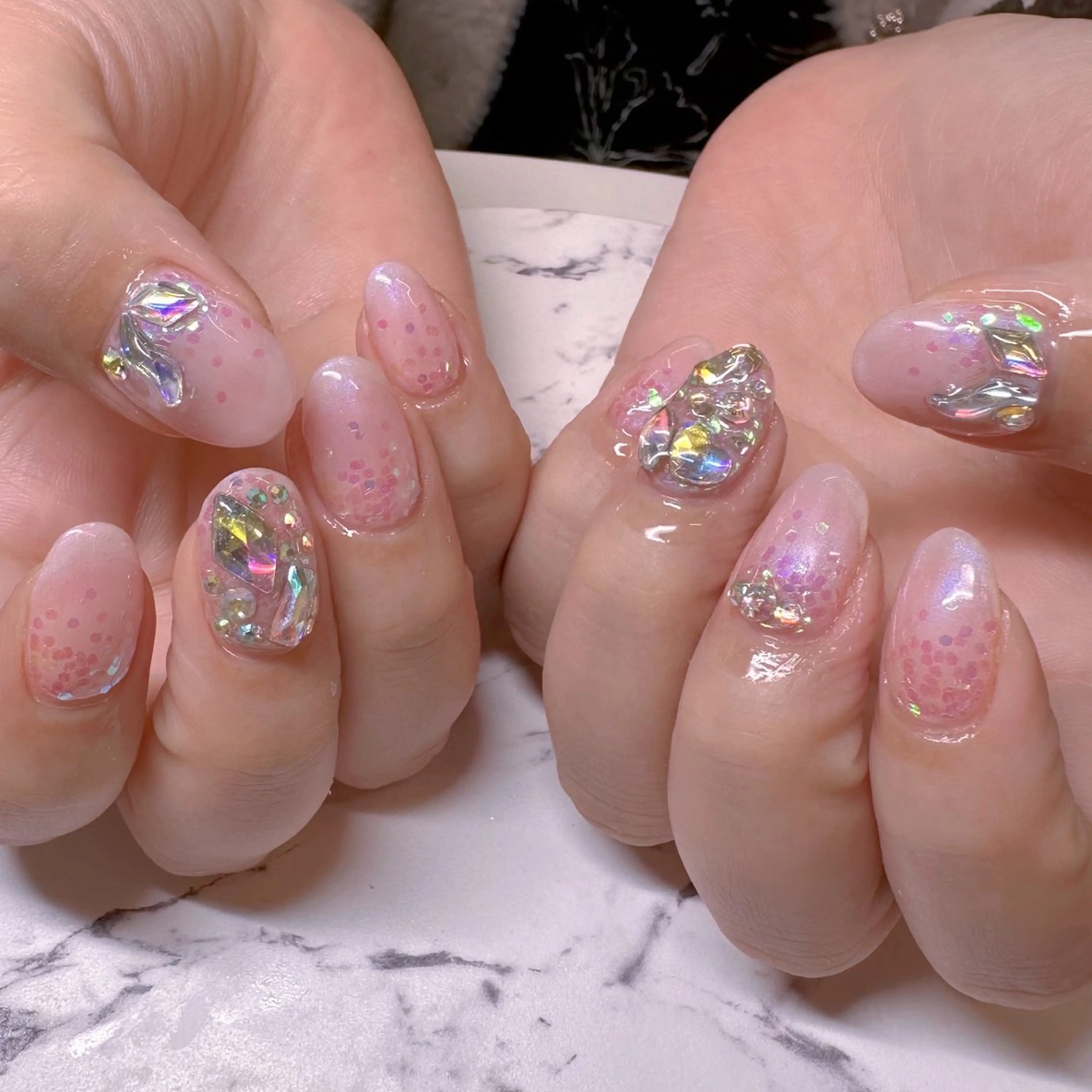 ネイル ハンドネイル I_p4ce 🍊あい🍊のネイルデザイン