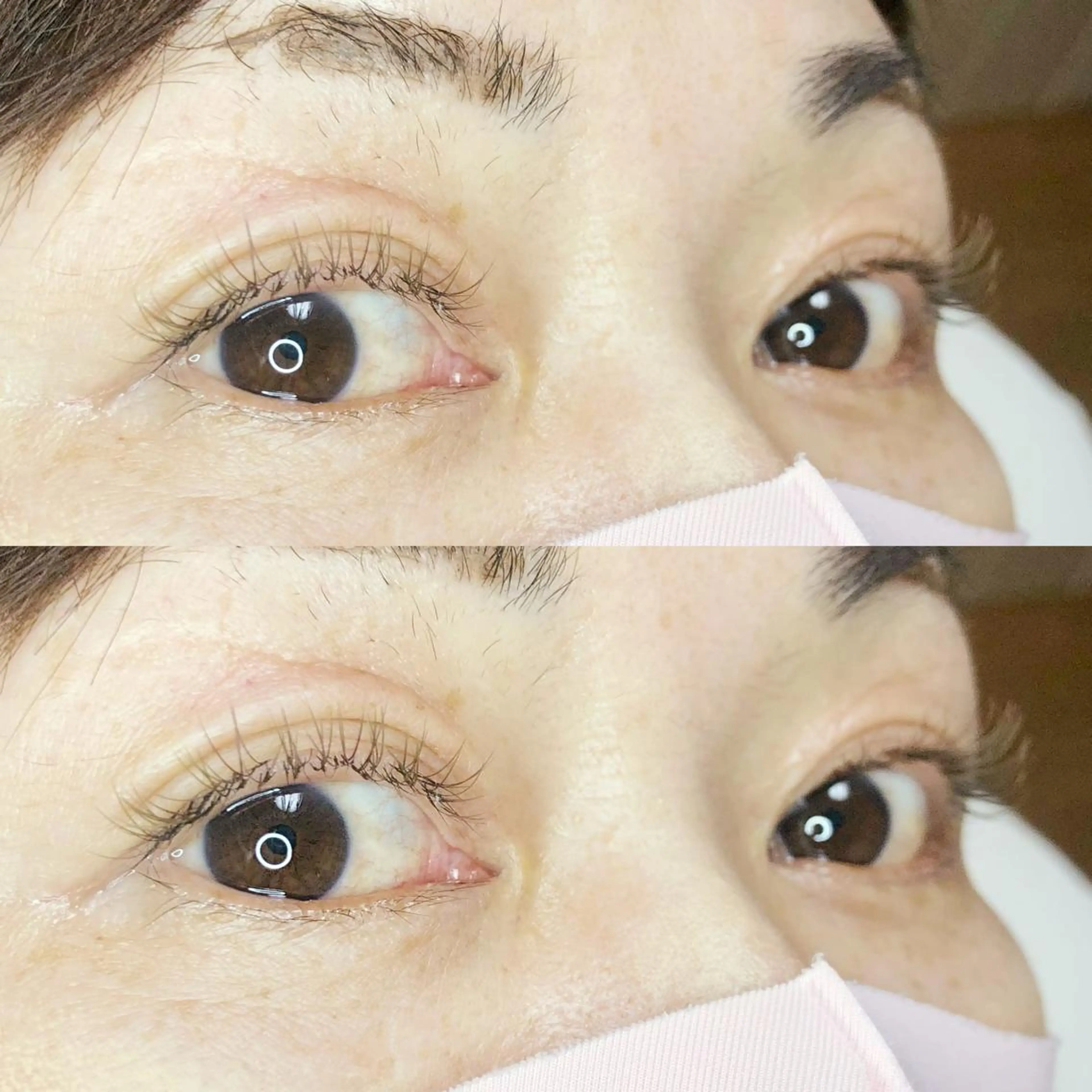 マツエク・マツパ カラーマツエク ナチュラル マツエク パーフェクトウィンク ちぢいわみのりのマツエク・マツパデザイン