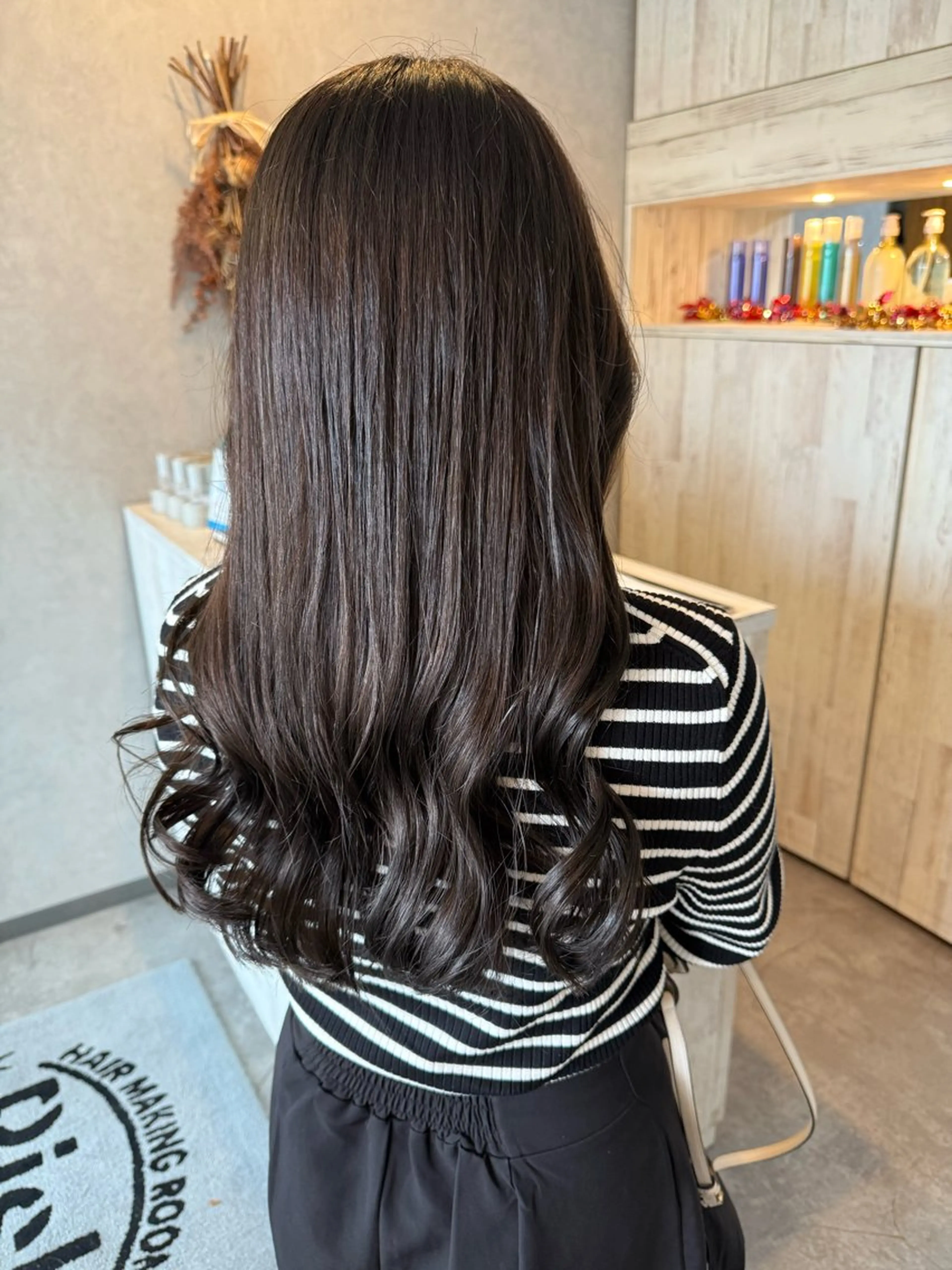 ロング カラー カット ヘアカラー Bish Yanaのヘアスタイル