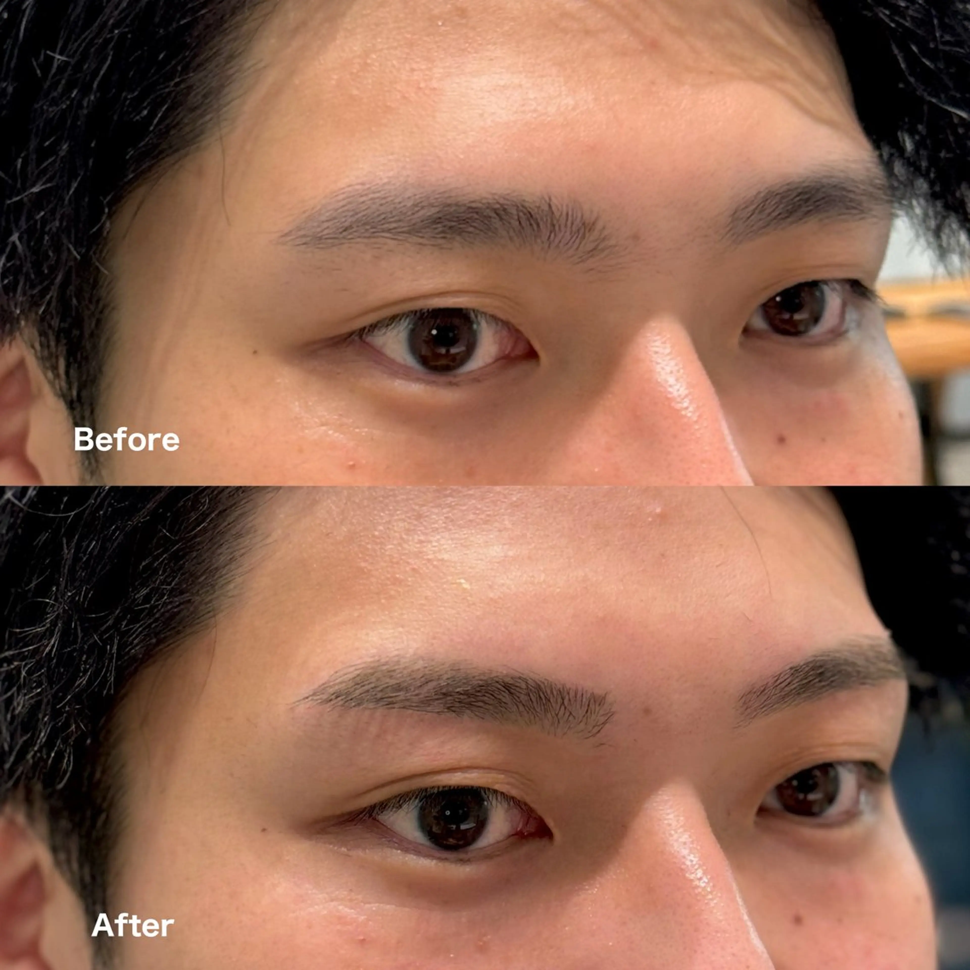 メンズ アイブロウ メンズアイブロウ ワックス脱毛 眉カット その他(アイブロウ) 立川/メンズヘア/ 眉スタイリングの眉毛・アイブロウイメージ