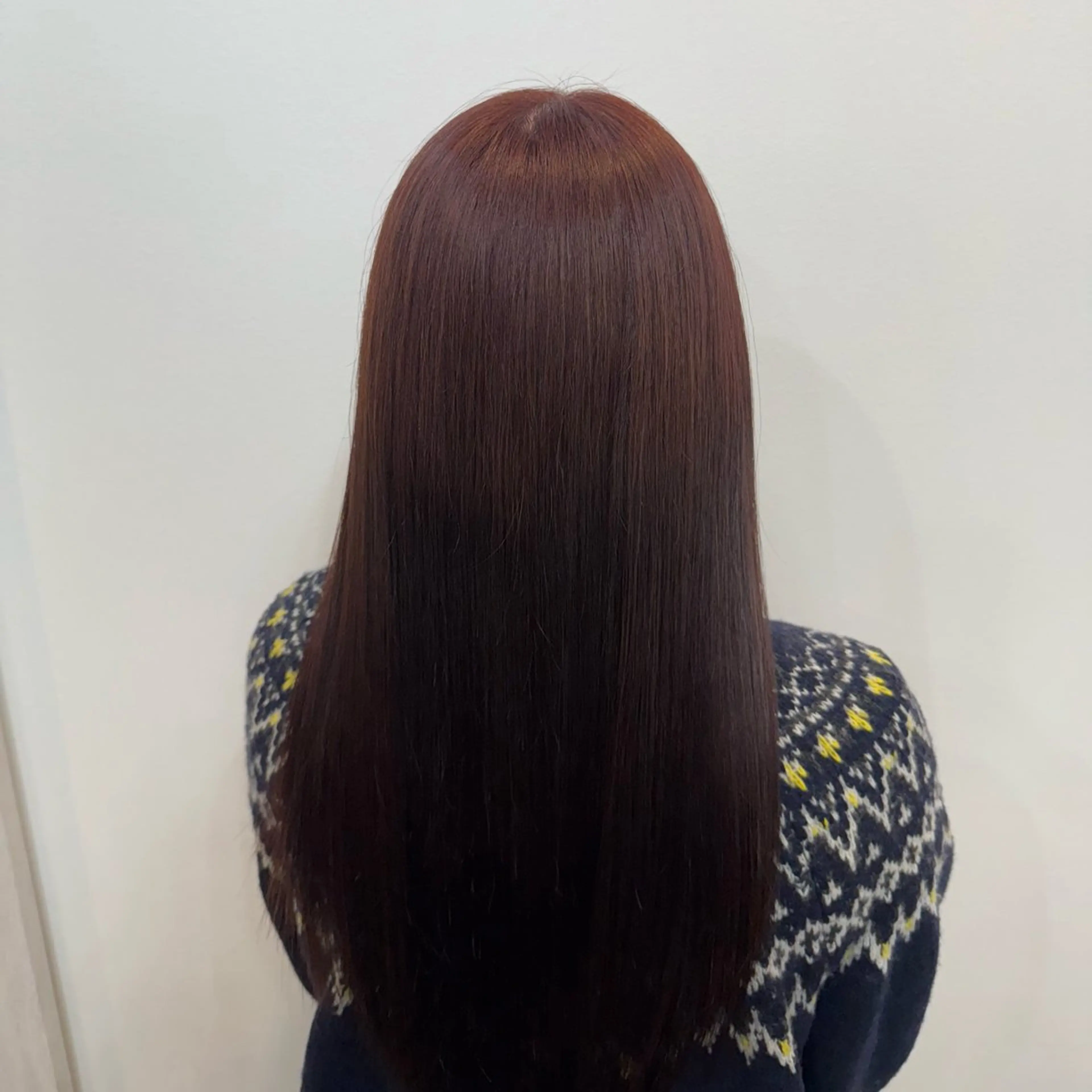 ロング カラー 中島 亜珠のヘアスタイル