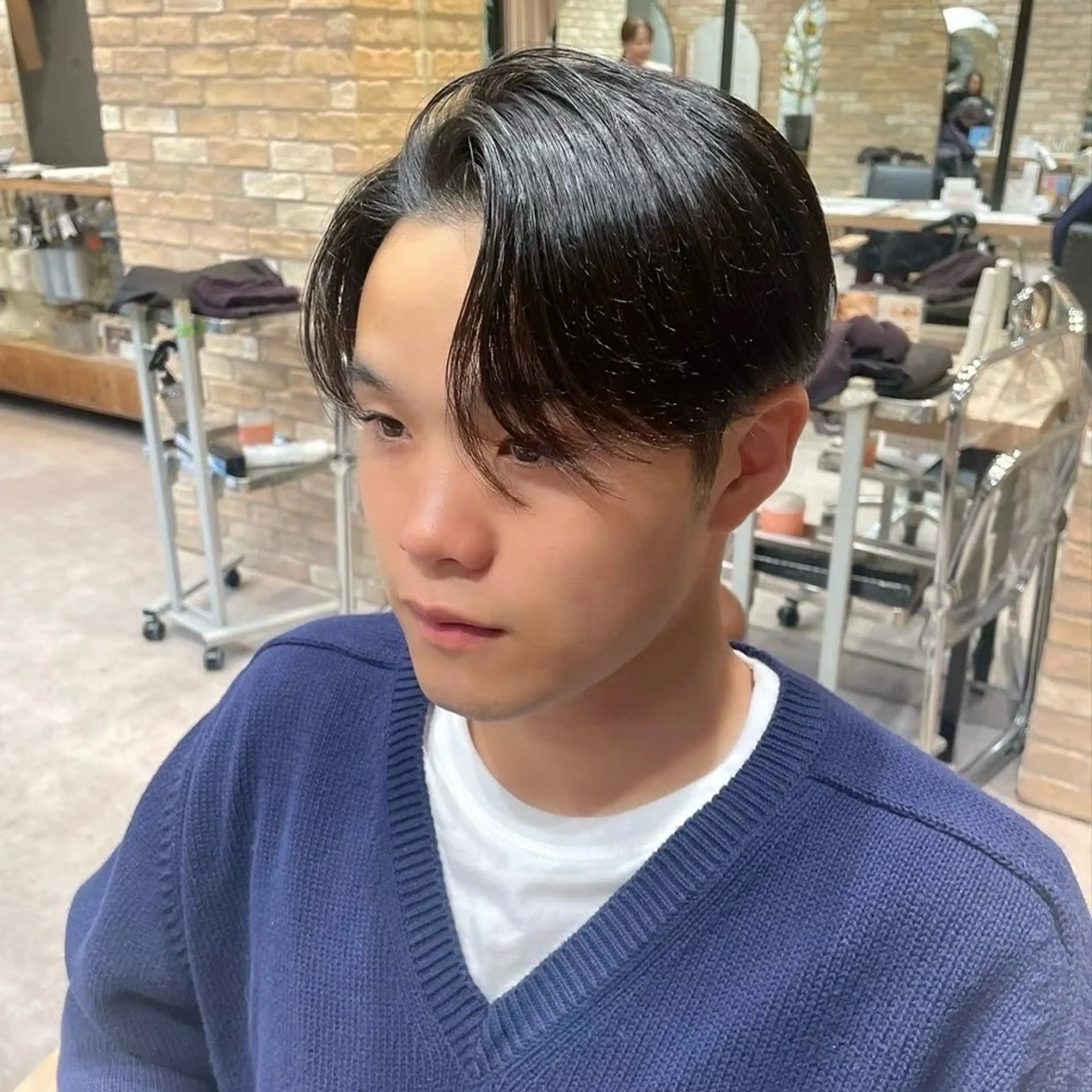 メンズ カット 縮毛 酸性ストレート /ayumu☆のヘアスタイル