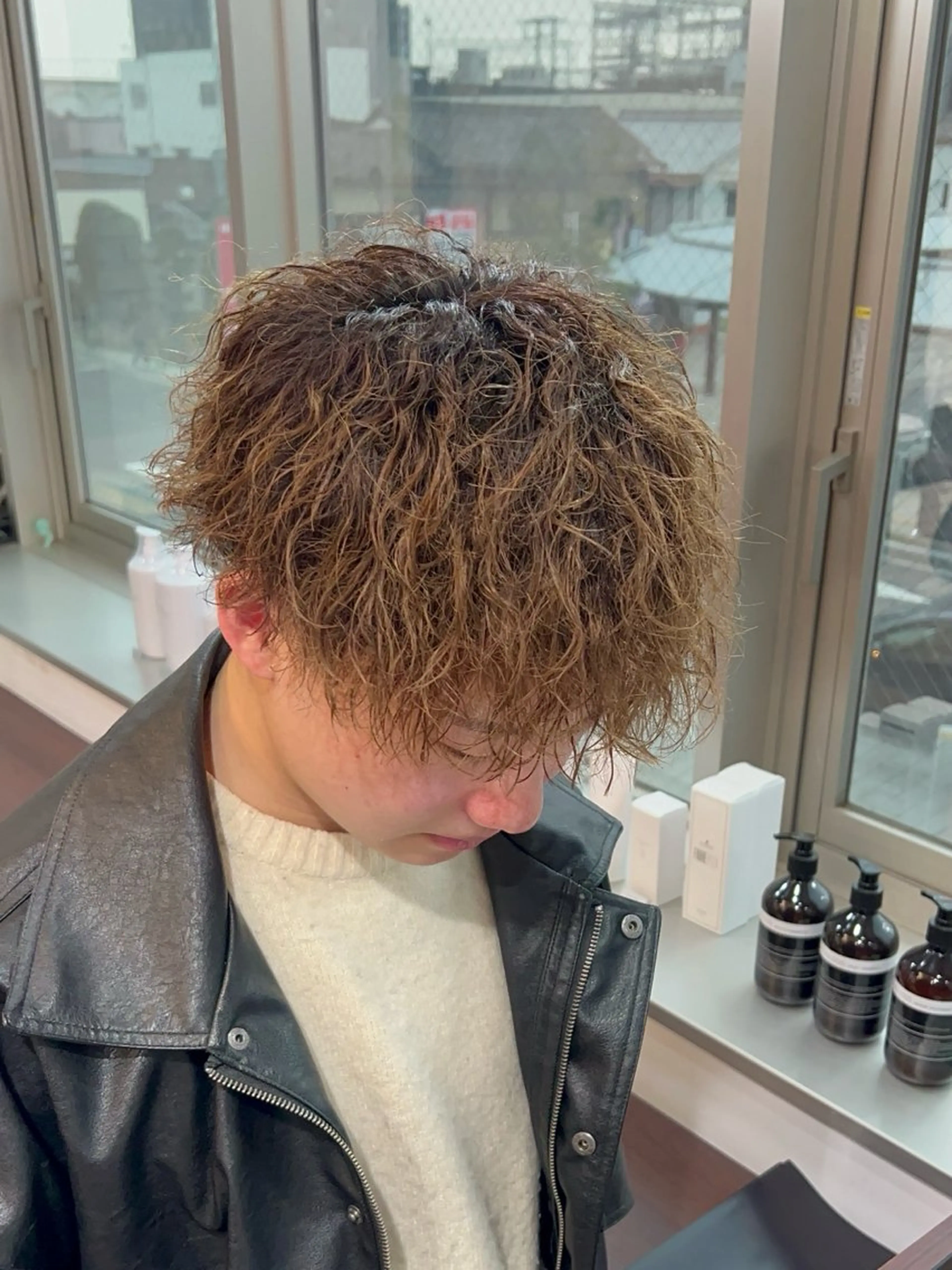 カラー パーマ メンズ Hazu 【パーマ特化美容師】のヘアスタイル