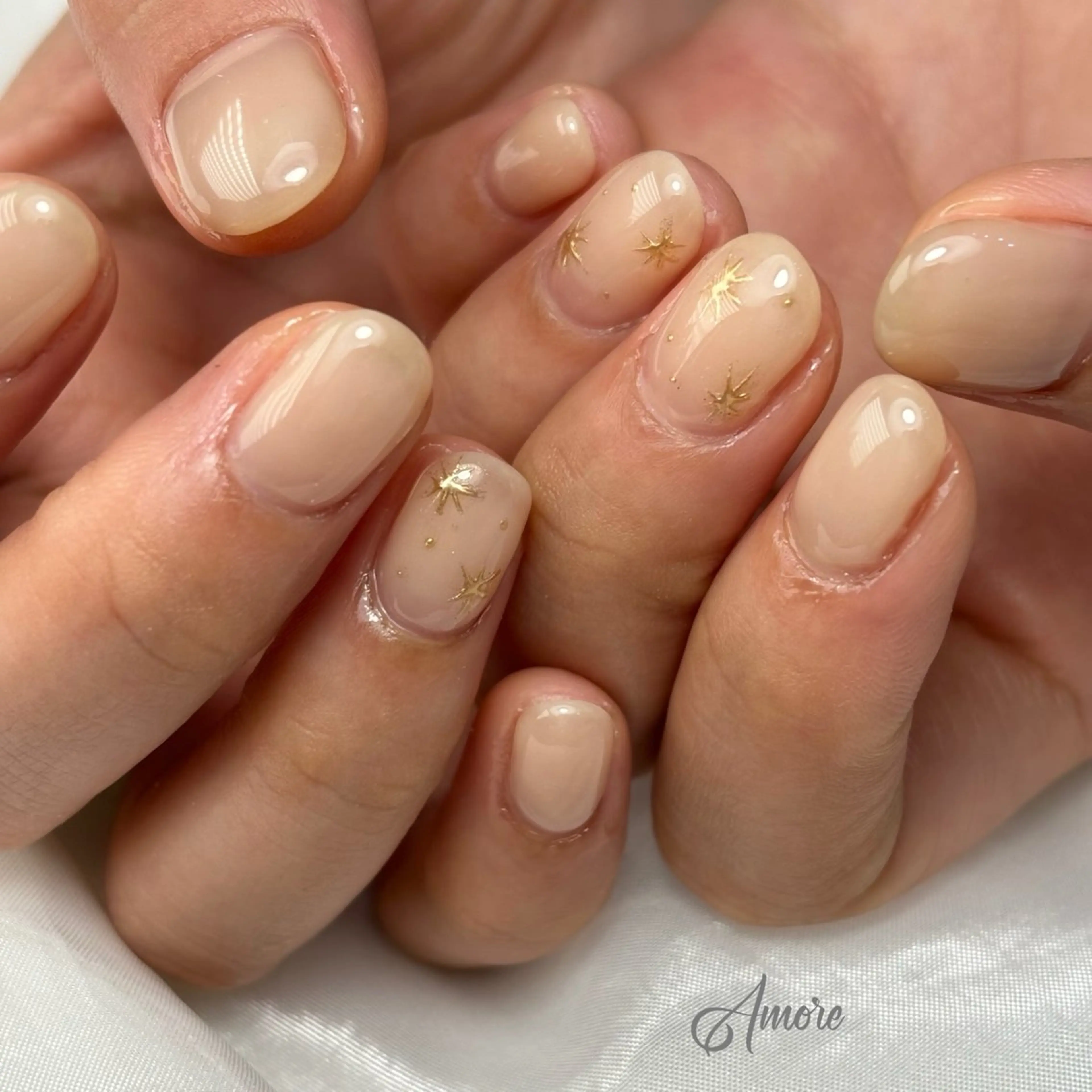 ネイル ジェルネイル キラキラネイル 韓国ネイル マグネットネイル パラジェル You kyehwaのネイルデザイン