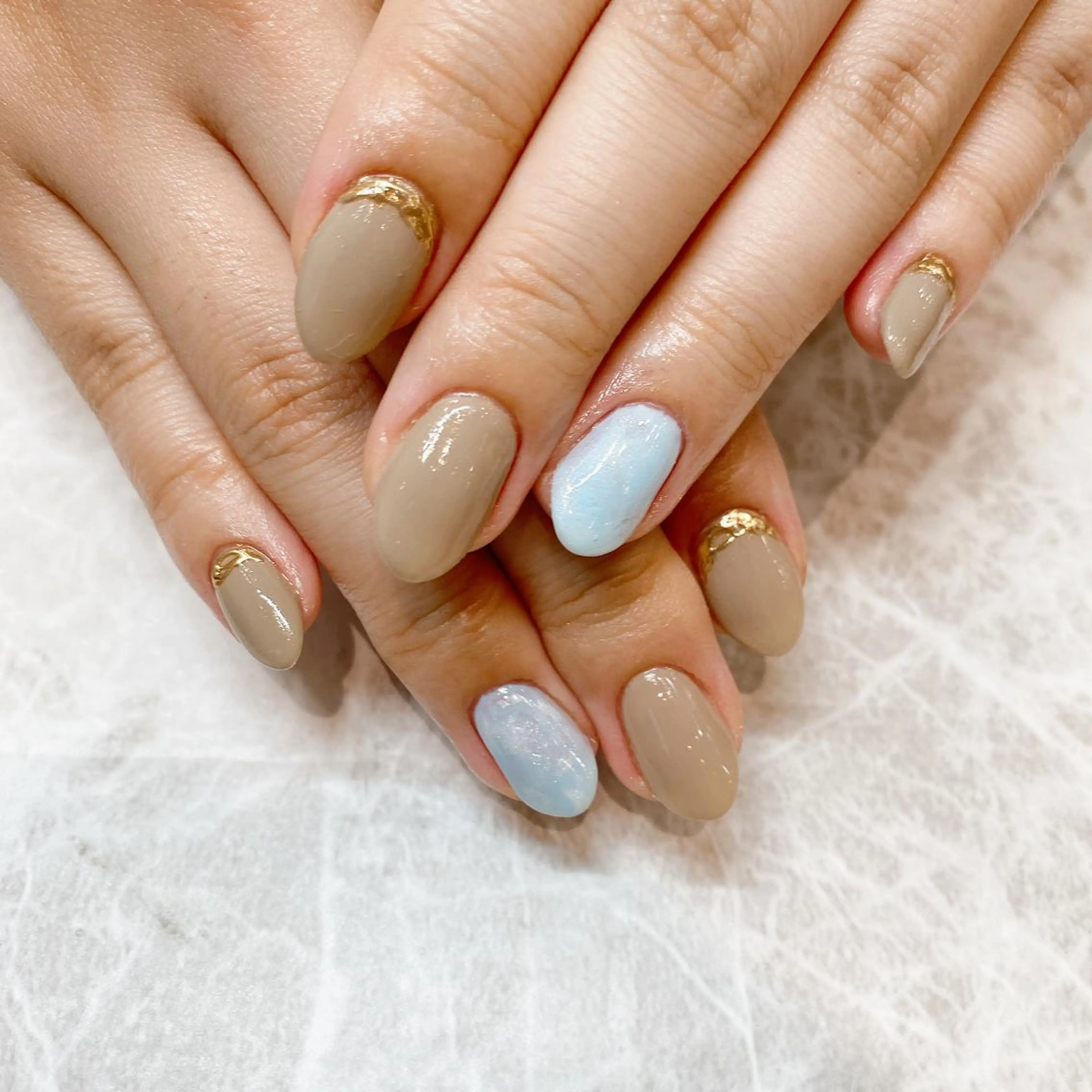 ネイル アートネイル ジェルネイル パラジェル 関谷 真登佳のネイルデザイン