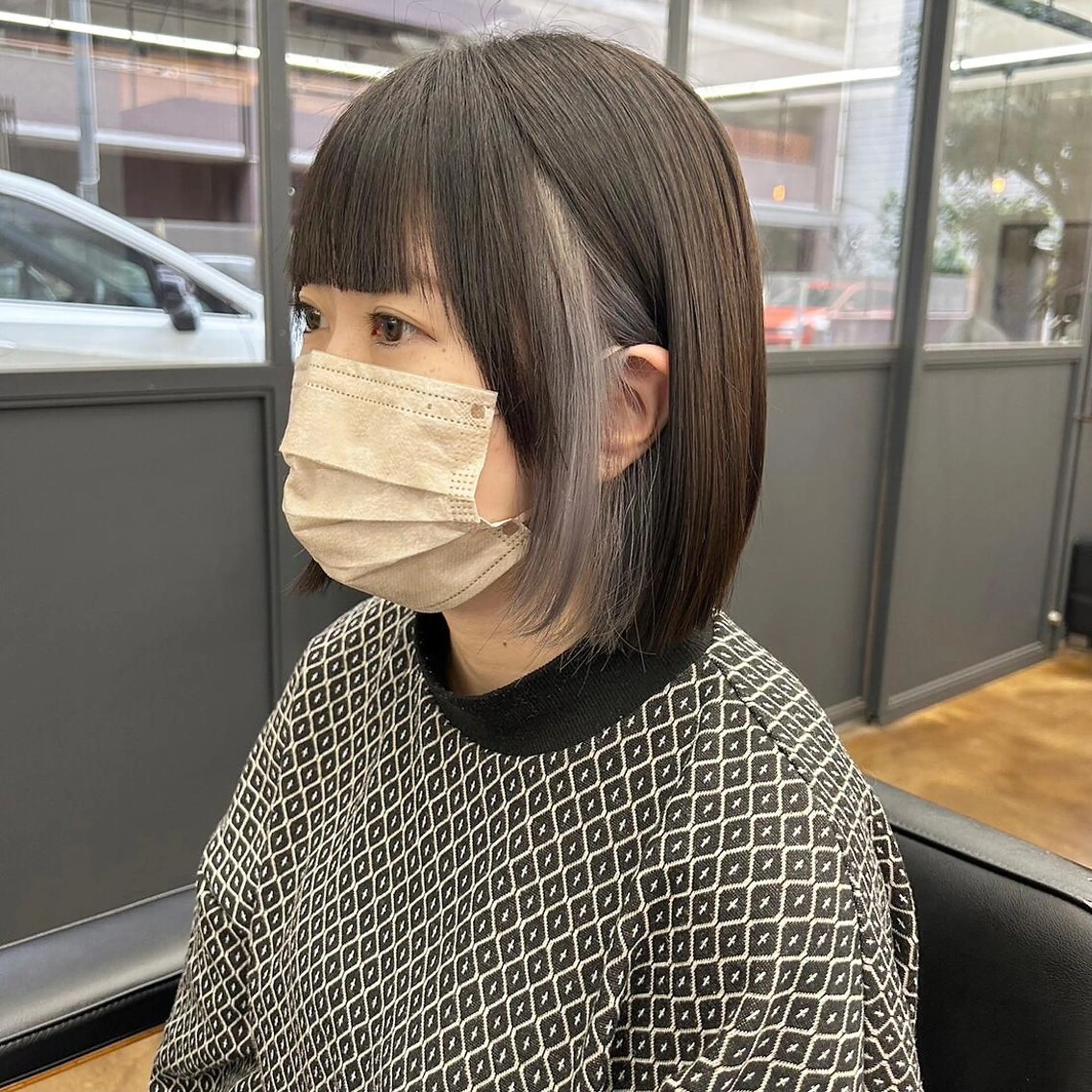 ショート カラー デザインカラー ボブ ショートヘア ウルフカット カット ヘアカラー トリートメント ヘアセット ✂︎ウルフ・ショート ✂︎MIKUNIのヘアスタイル