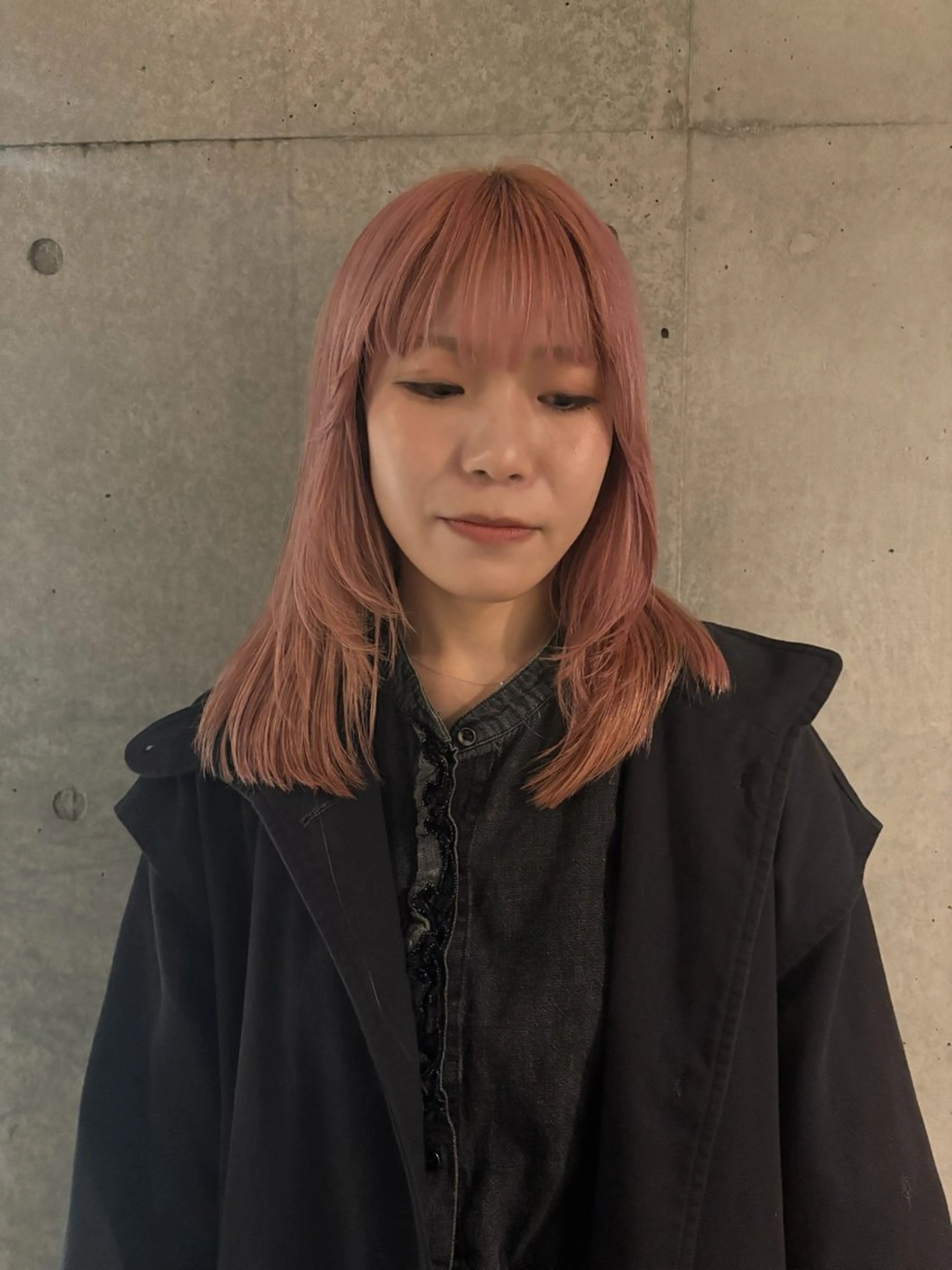 セミロング カラー カット ヘアカラー ボブ/レイヤーカット ✂︎ AYUMIのヘアスタイル