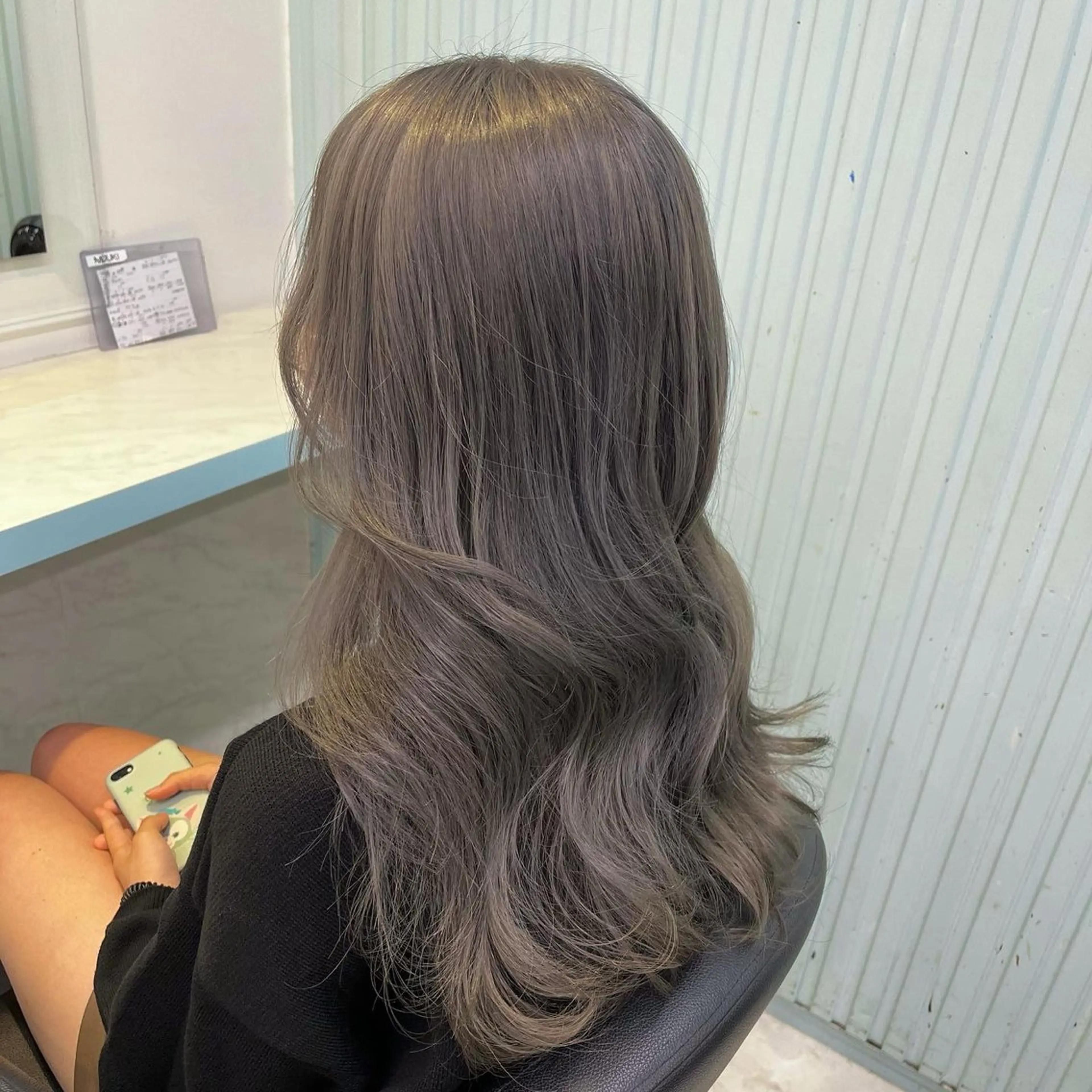 ロング カラー ヘアカラー トリートメント ブリーチカラー 🩵MIZUKIのヘアスタイル