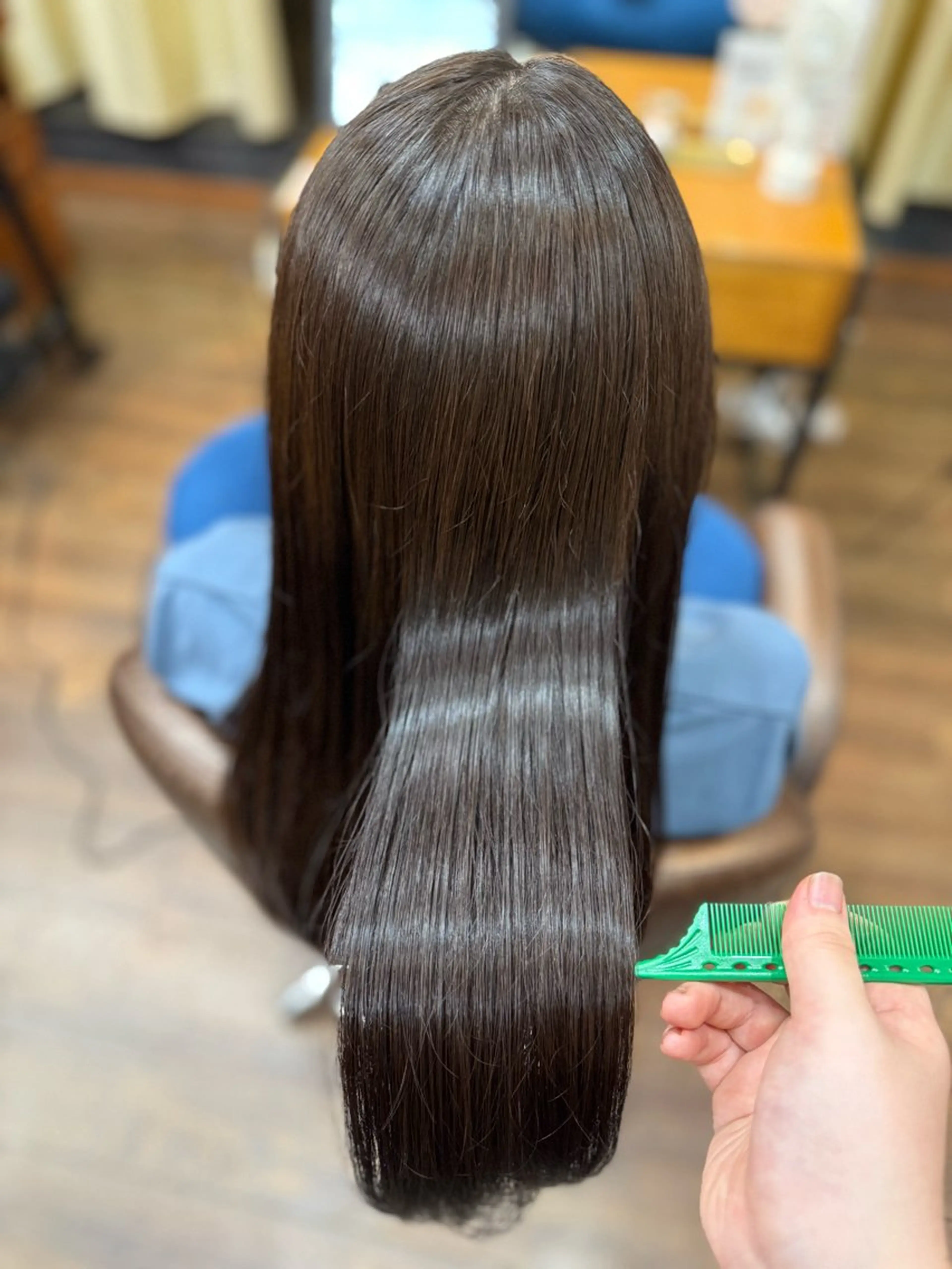 セミロング カラー ブラウンカラー ナチュラルブラウン ティセラ💖 カットモデル募集中のヘアスタイル