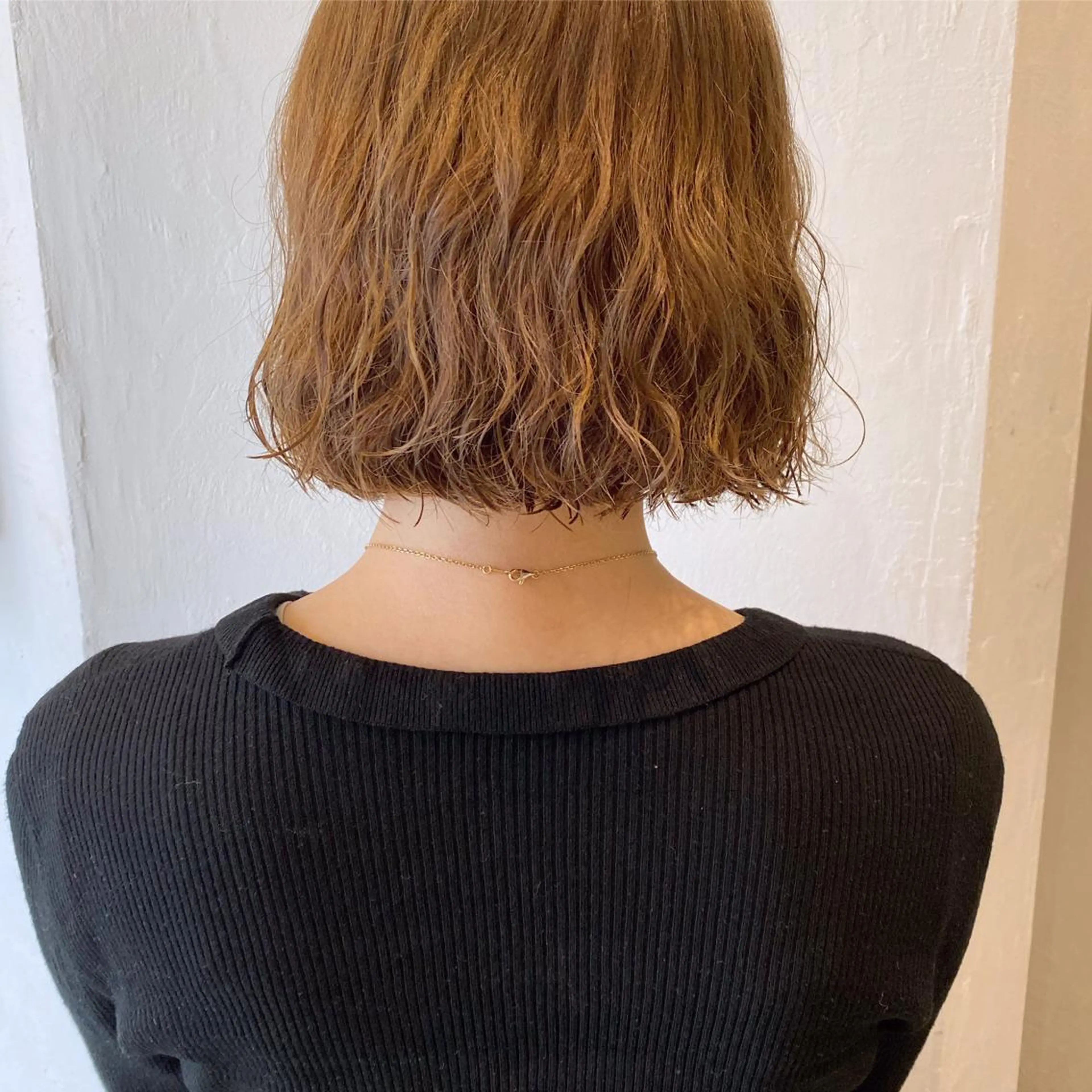 ミディアム カラー パーマ ヘアアレンジ メンズ キッズ ネイル マツエク・マツパ ミディアムパーマ メンズパーマ ボブ インナーカラー/ KANAのヘアスタイル