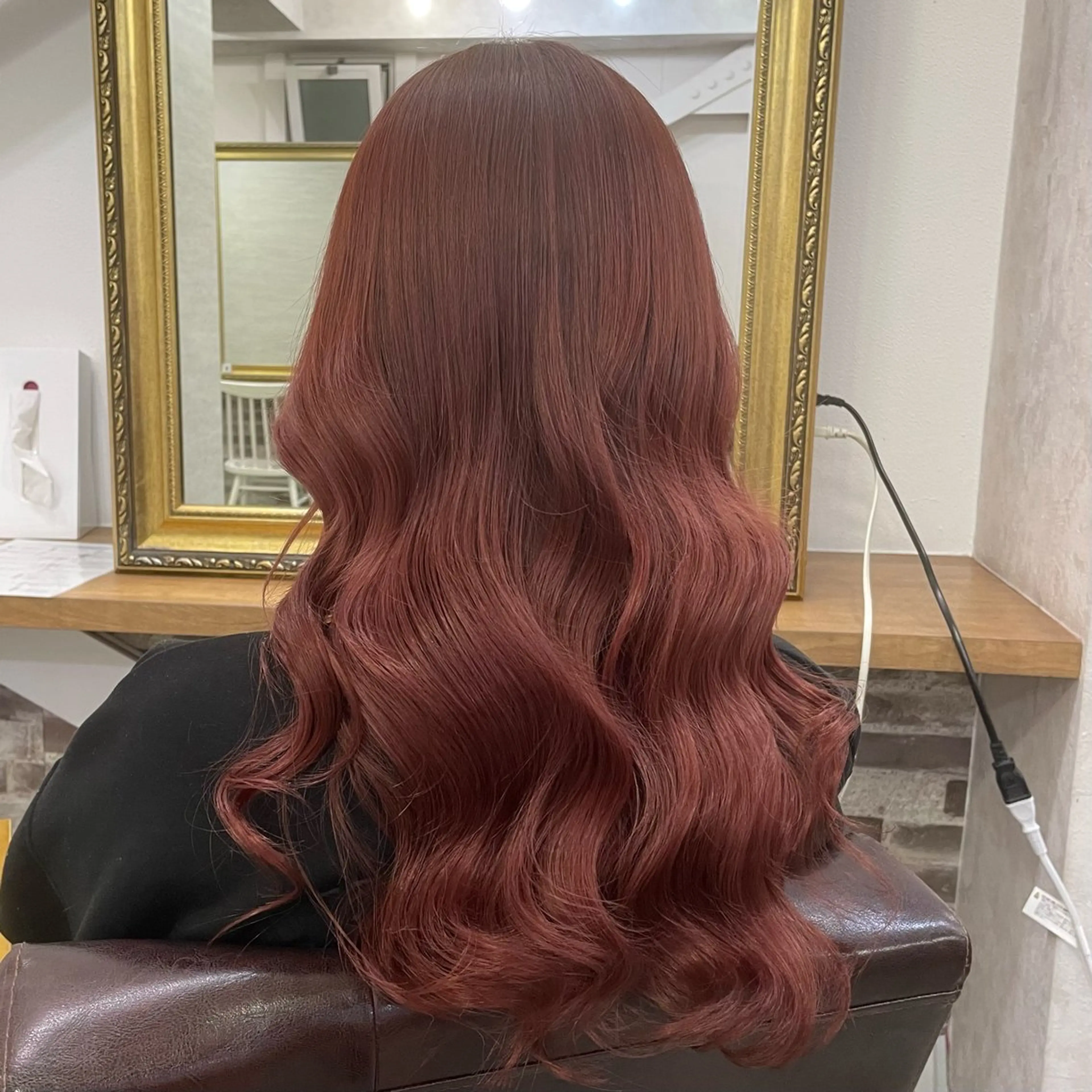 ロング カラー 久屋４番徒歩2分/ ブリーチ・縮毛・谷崎のヘアスタイル