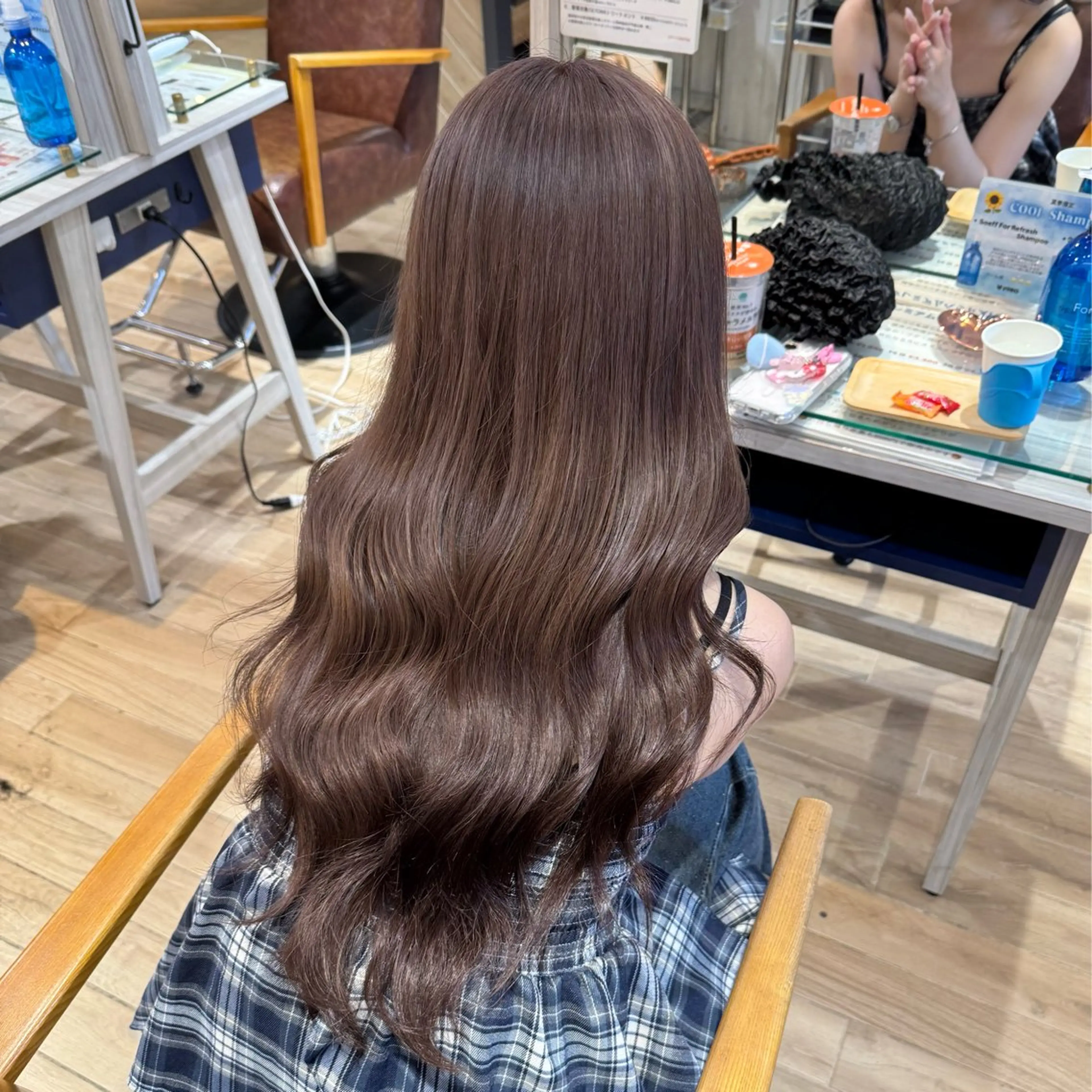 ロング カラー ブリーチ ヘアカラー トリートメント 🍀ブリーチ/艶カラ ー🍀 コイケのヘアスタイル