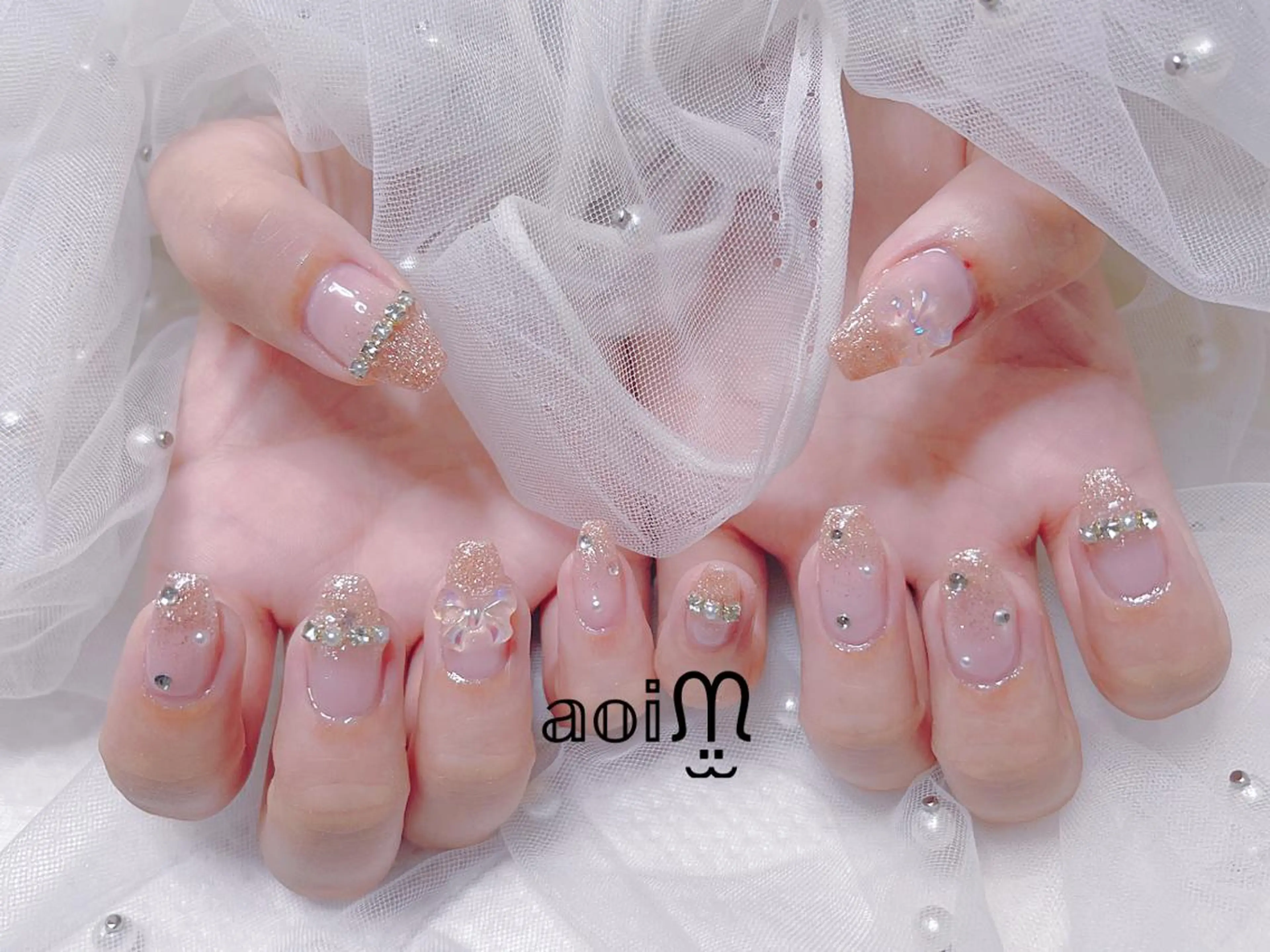 ネイル 葵うさぎ AIのネイルデザイン