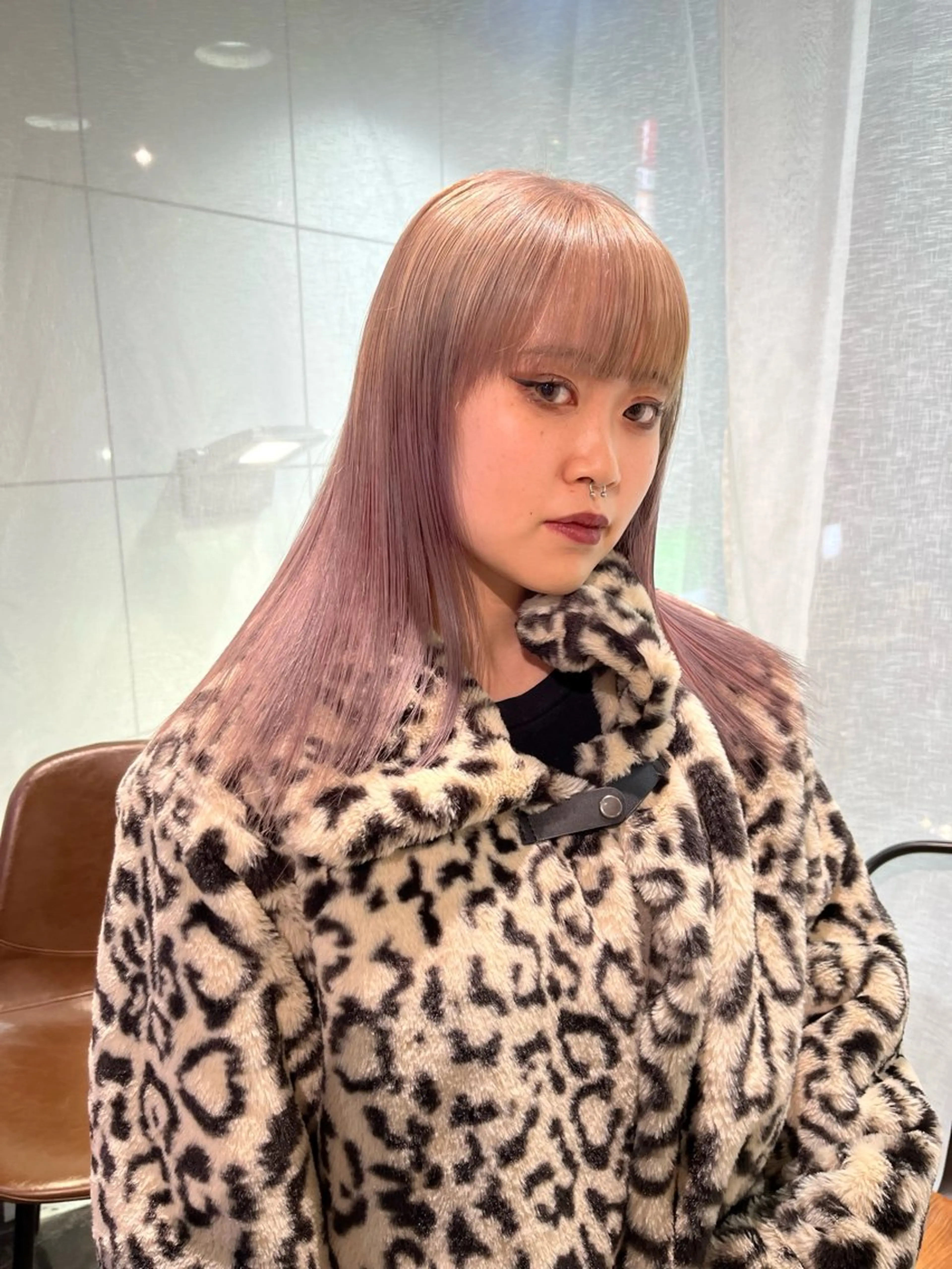 セミロング カラー サナ/ 立川美容師🪽のヘアスタイル