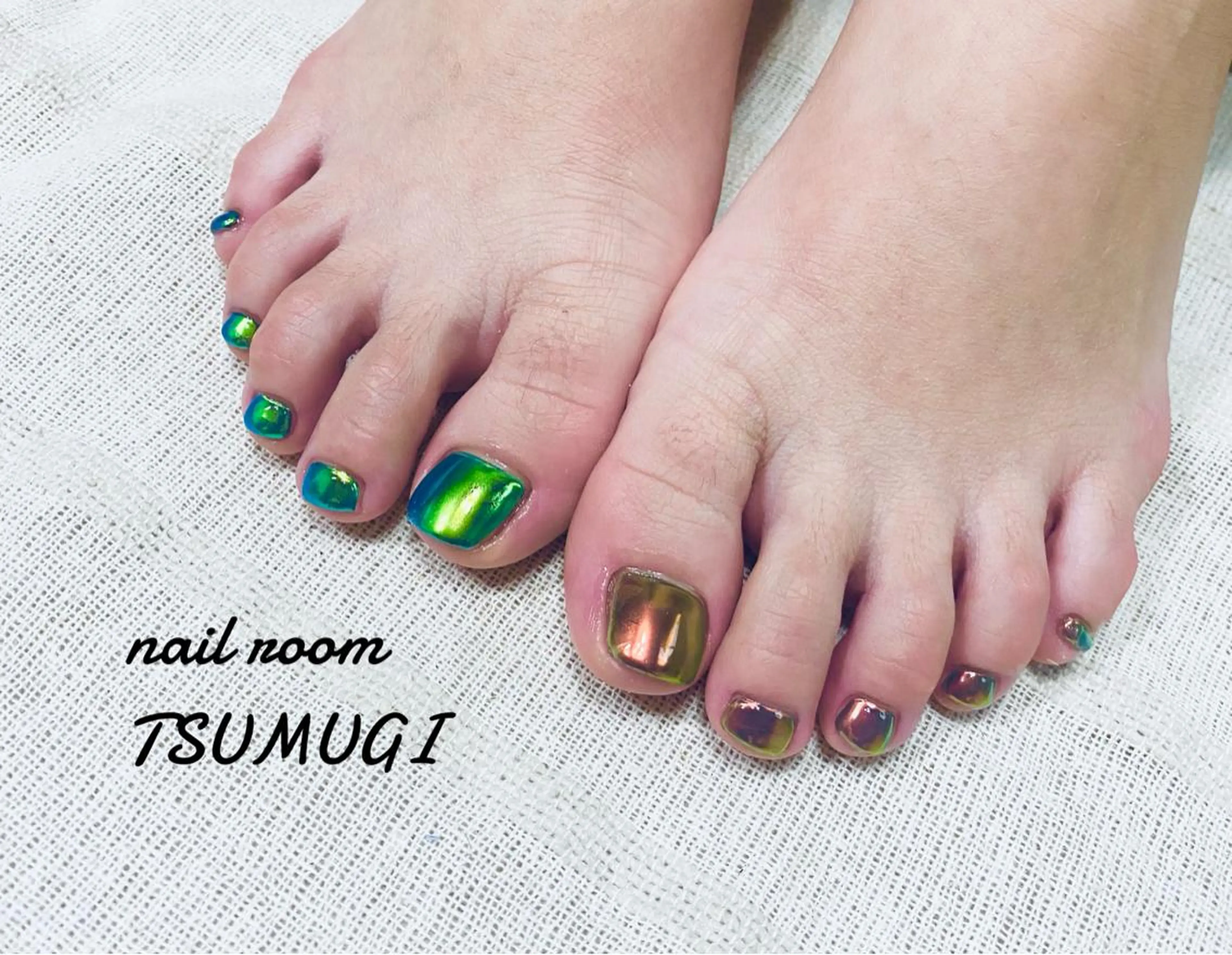 ネイル フットネイル nailroom TSUMUGIのネイルデザイン