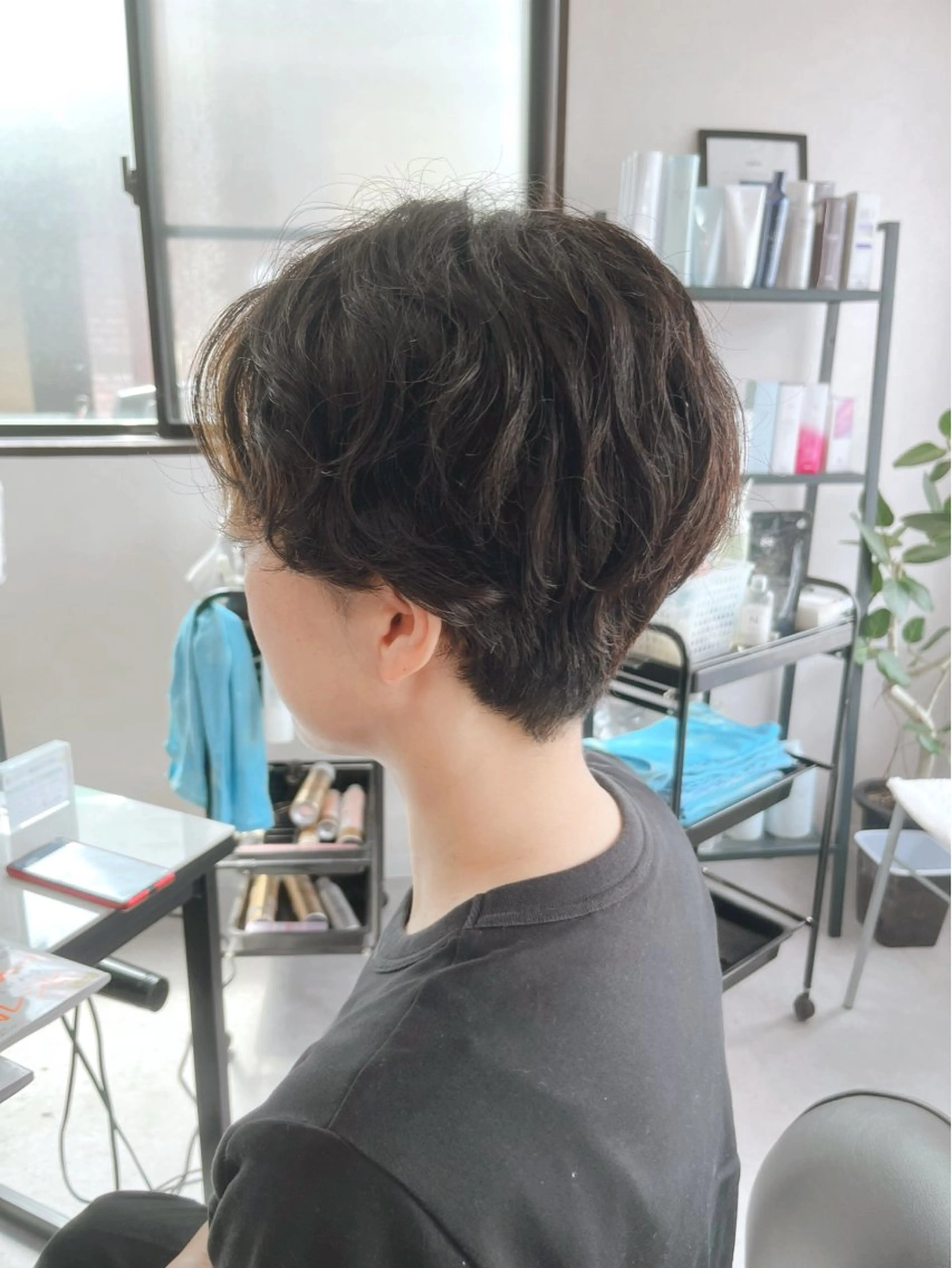ショート パーマ パーマ トリートメント okuda yuukiのヘアスタイル