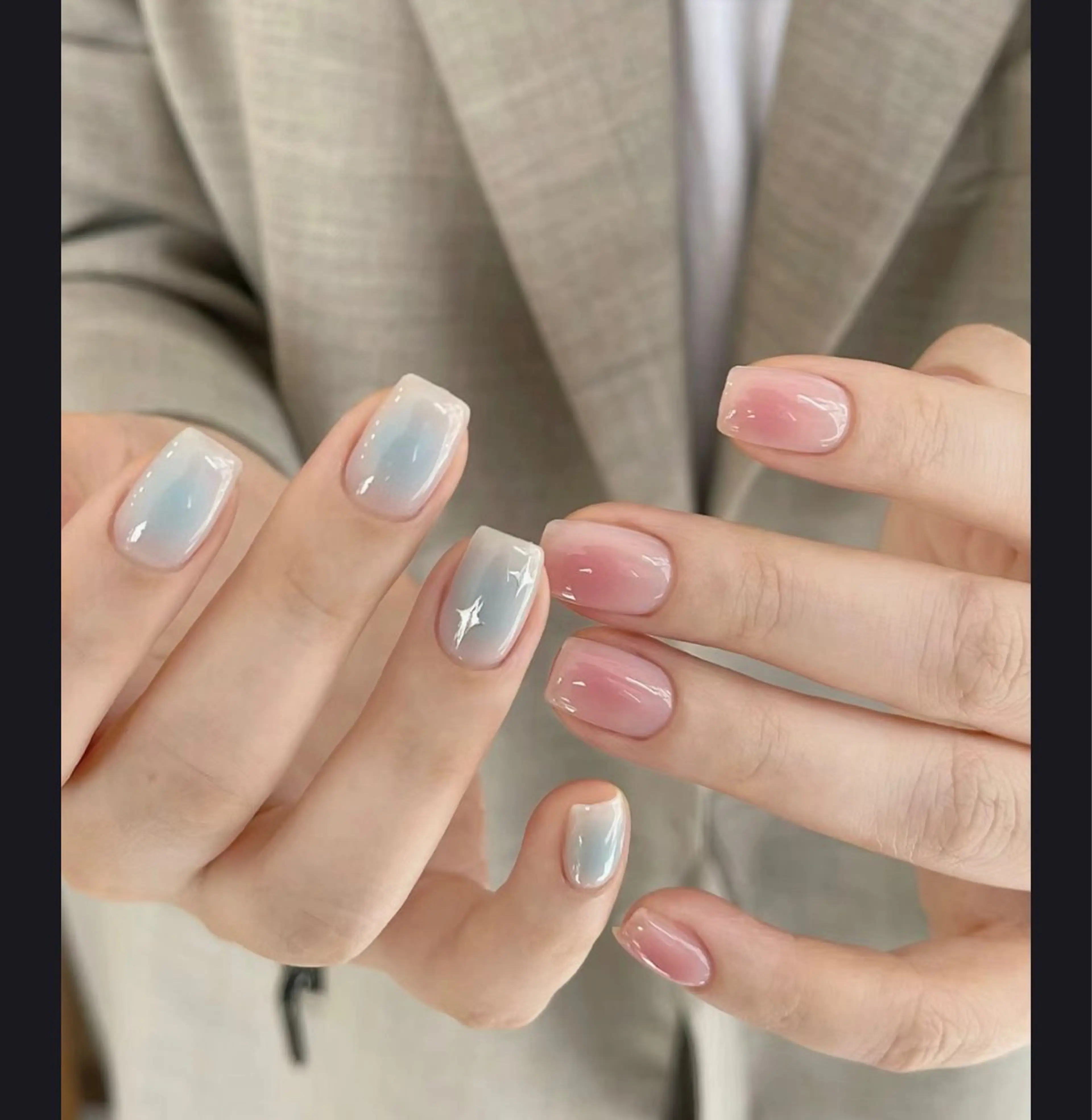 ネイル ハンドネイル ハンドケア 🍑 momo_nailのネイルデザイン