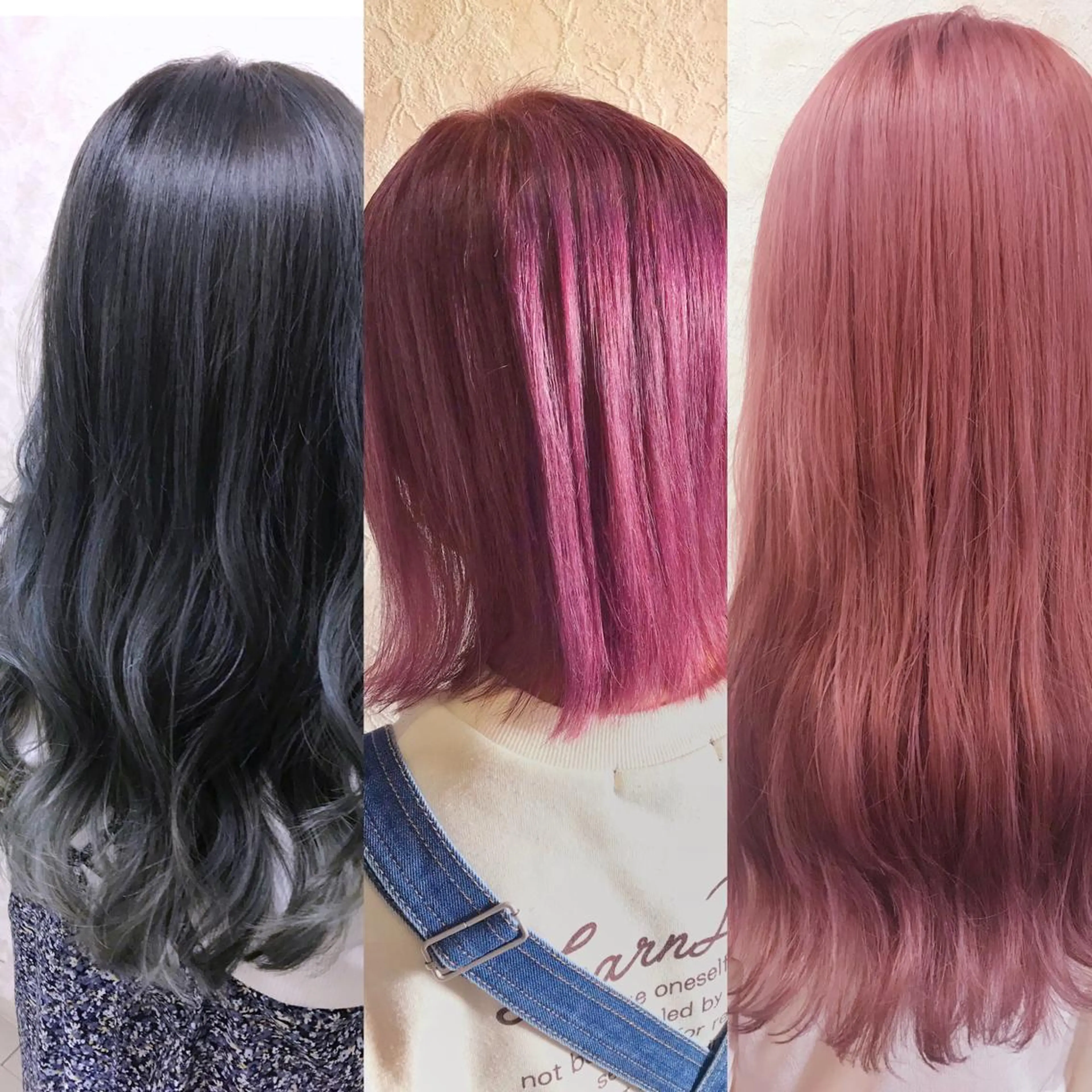 ミディアム カラー ブリーチ ケアブリーチ 透明感カラー カット ヘアカラー トリートメント ブリーチ/髪質改善/ レイヤー/YUTO‎のヘアスタイル