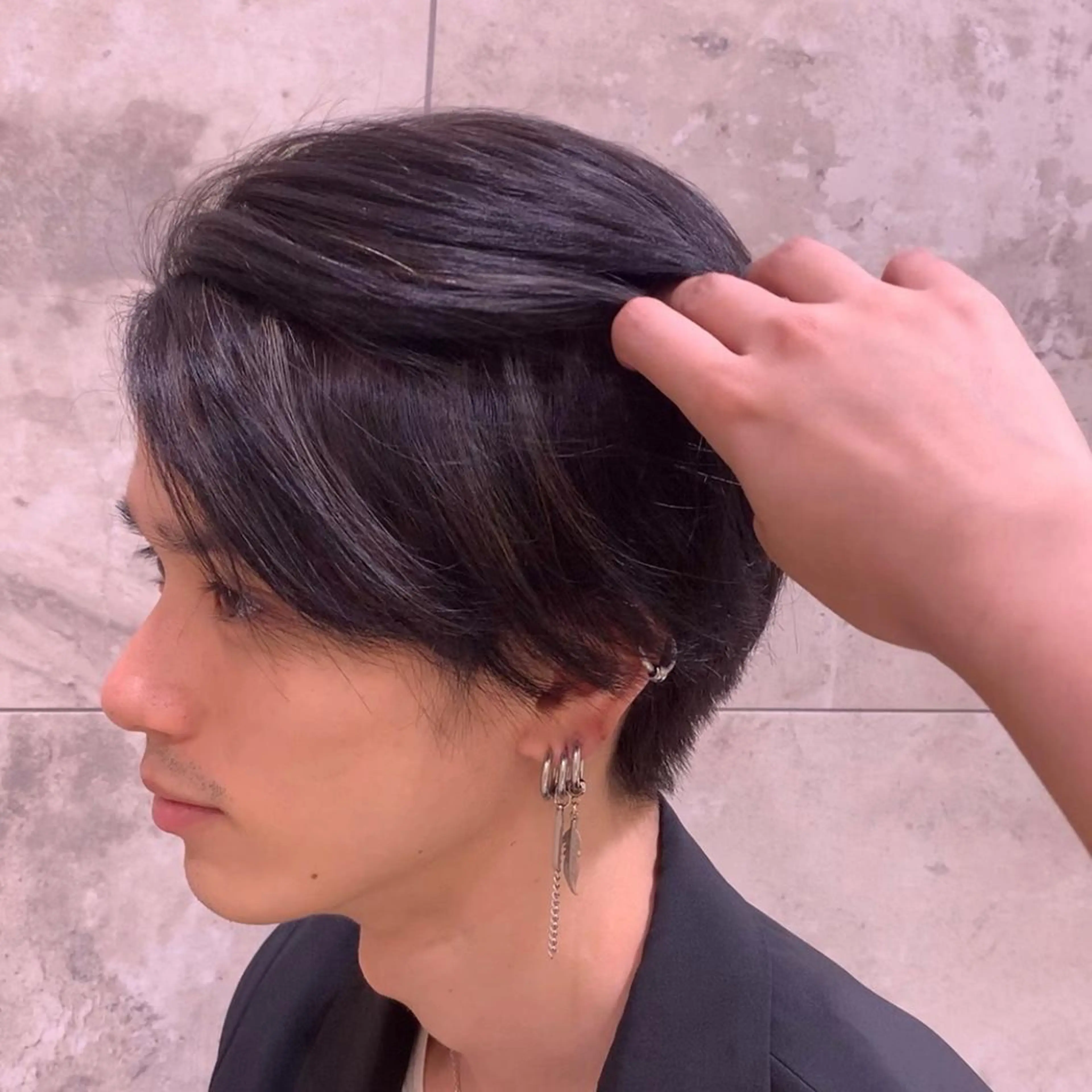 カラー ハイライトカラー 韓国🇰🇷透明感 ERIのヘアスタイル