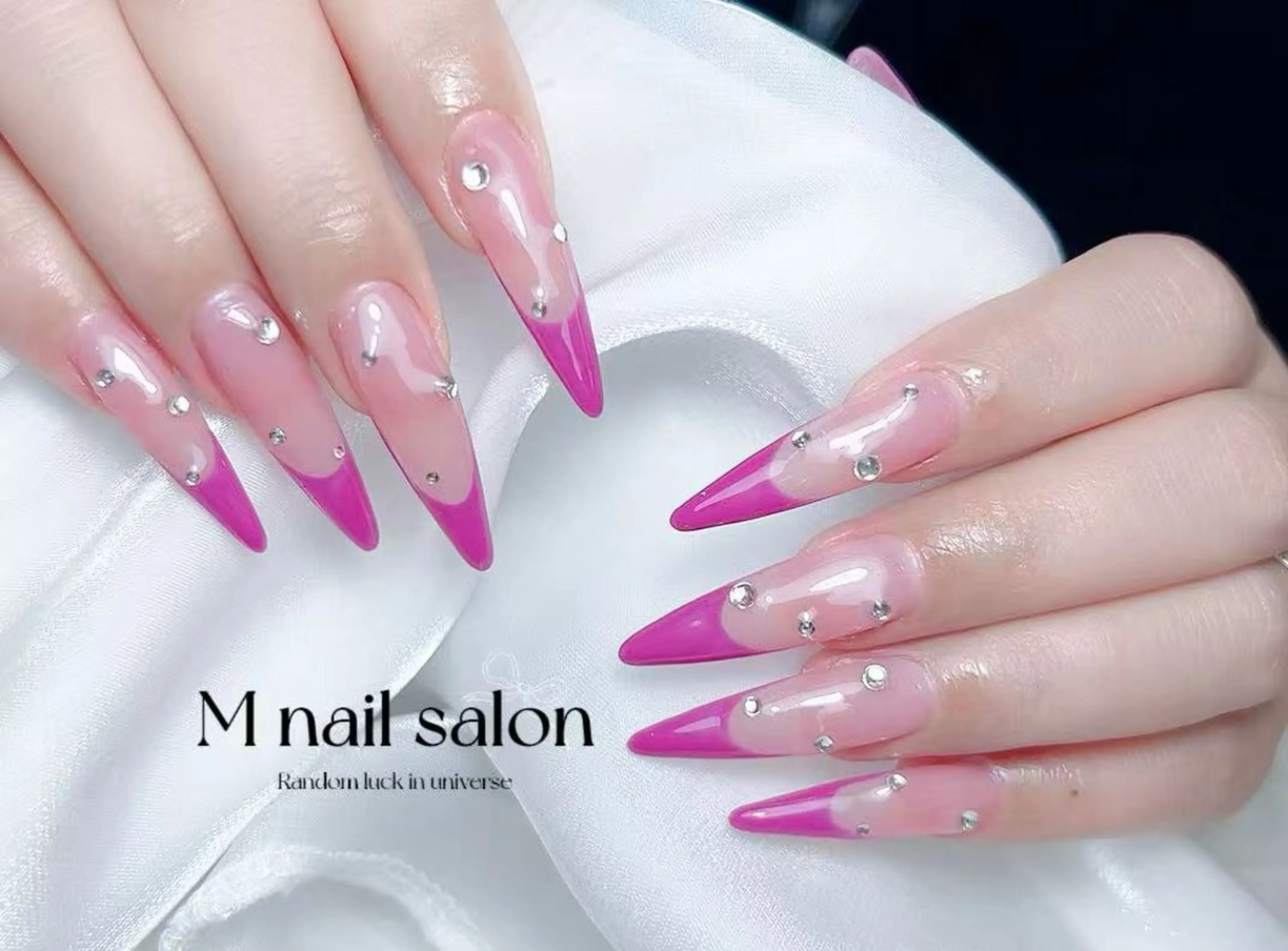 ネイル M🌷nail 長さだし専門店のネイルデザイン