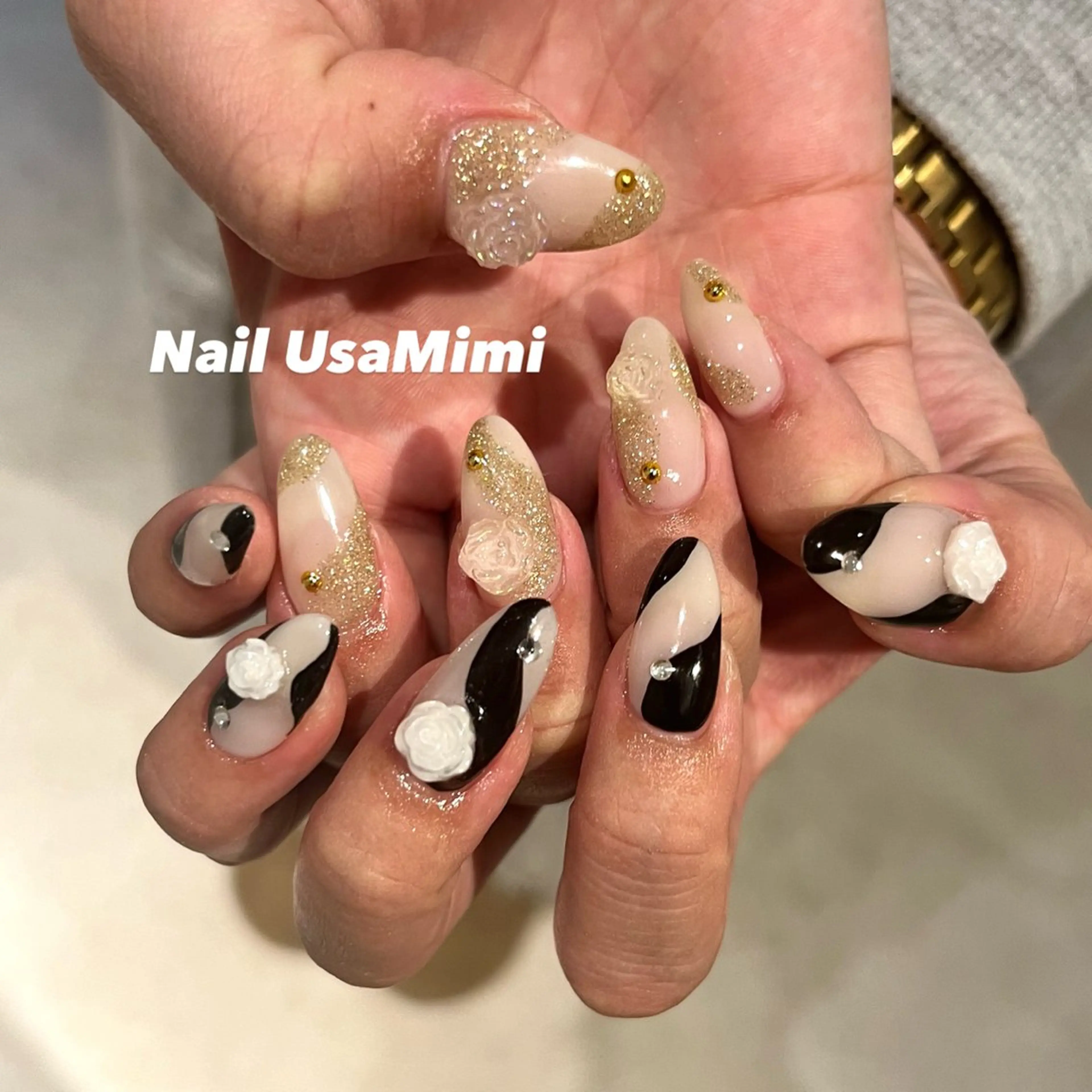 ネイル ハンドネイル Nail Usa Mimi ASAKOのネイルデザイン