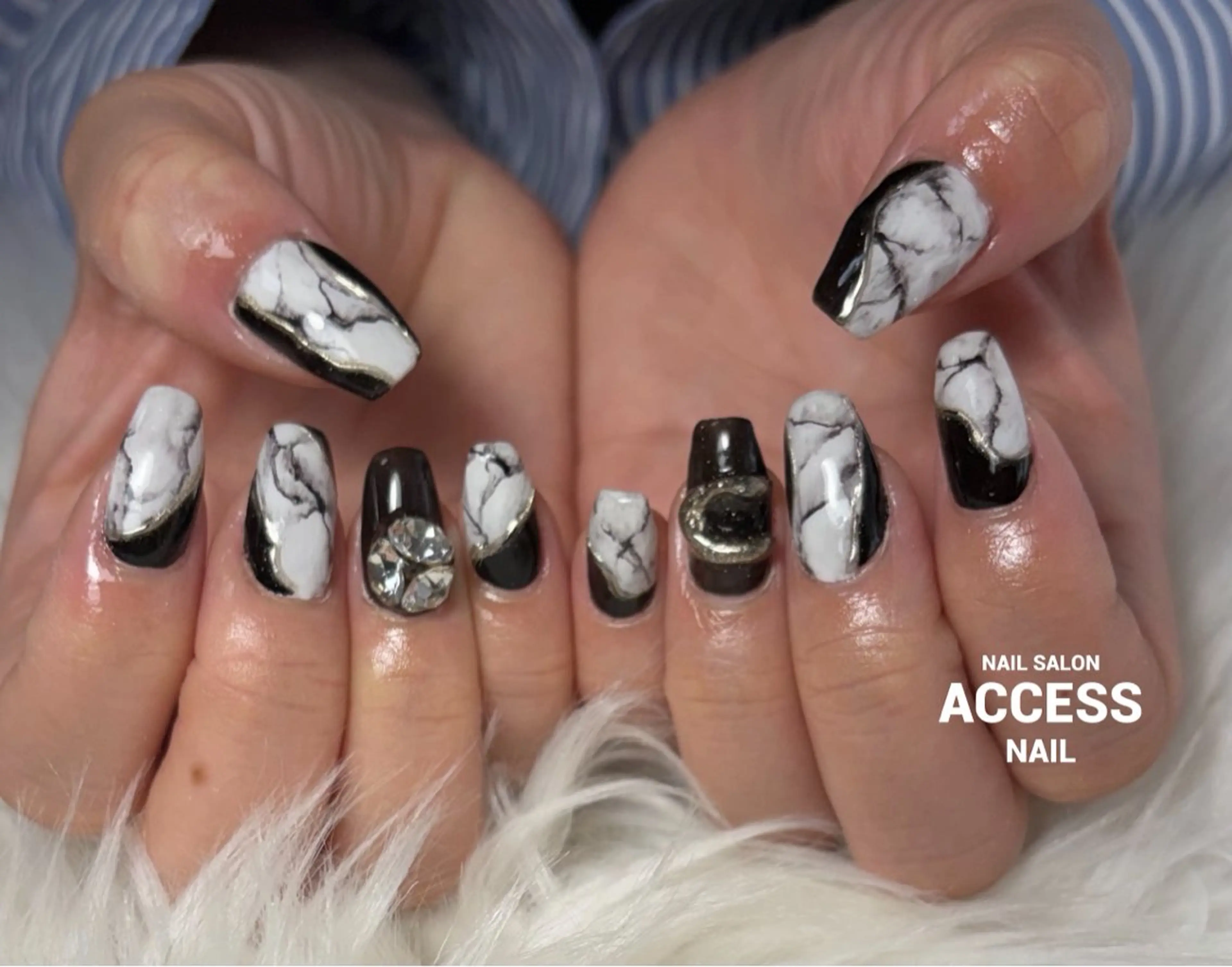 ネイル access nailのネイルデザイン
