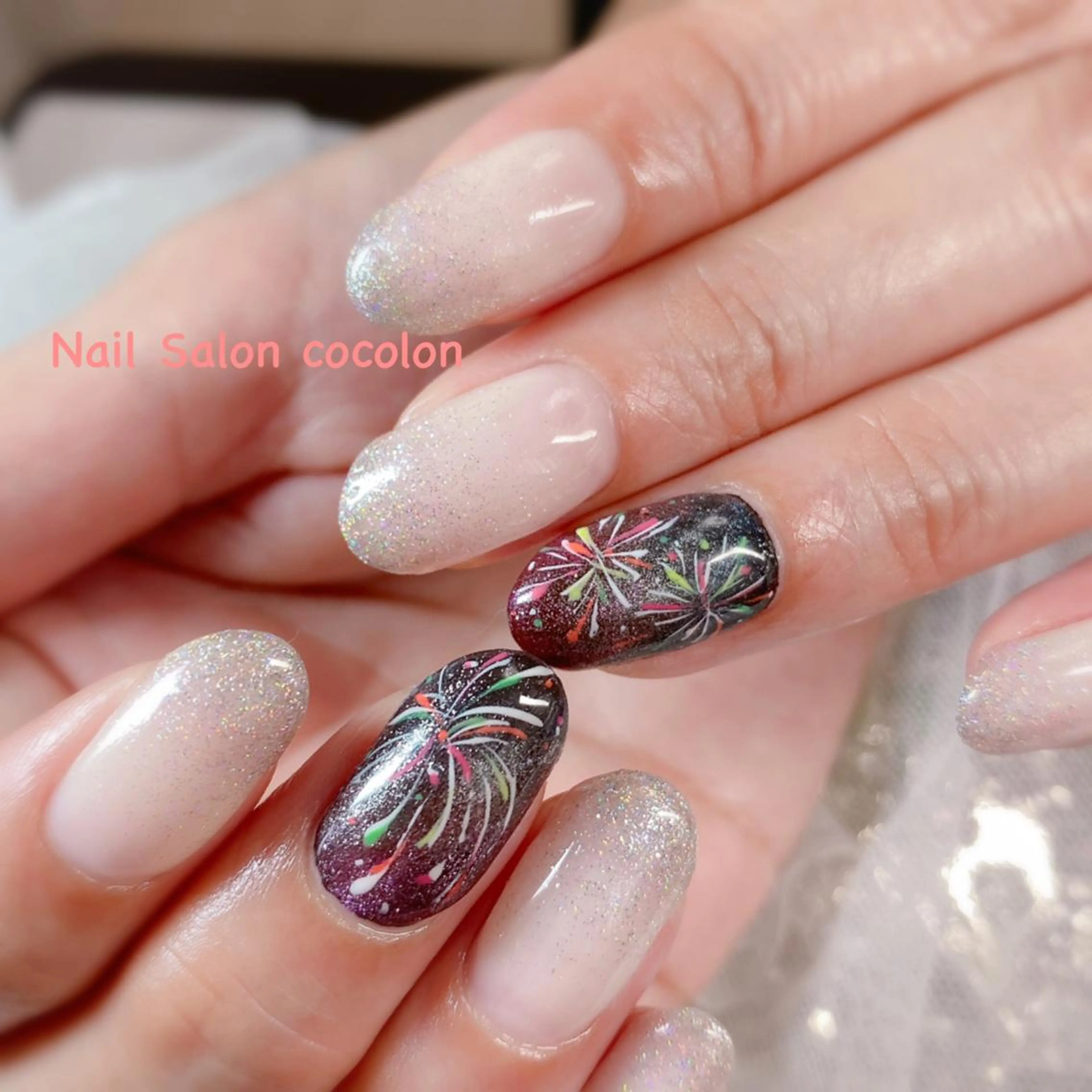 ネイル アートネイル ハンドネイル 柴崎 美幸のネイルデザイン