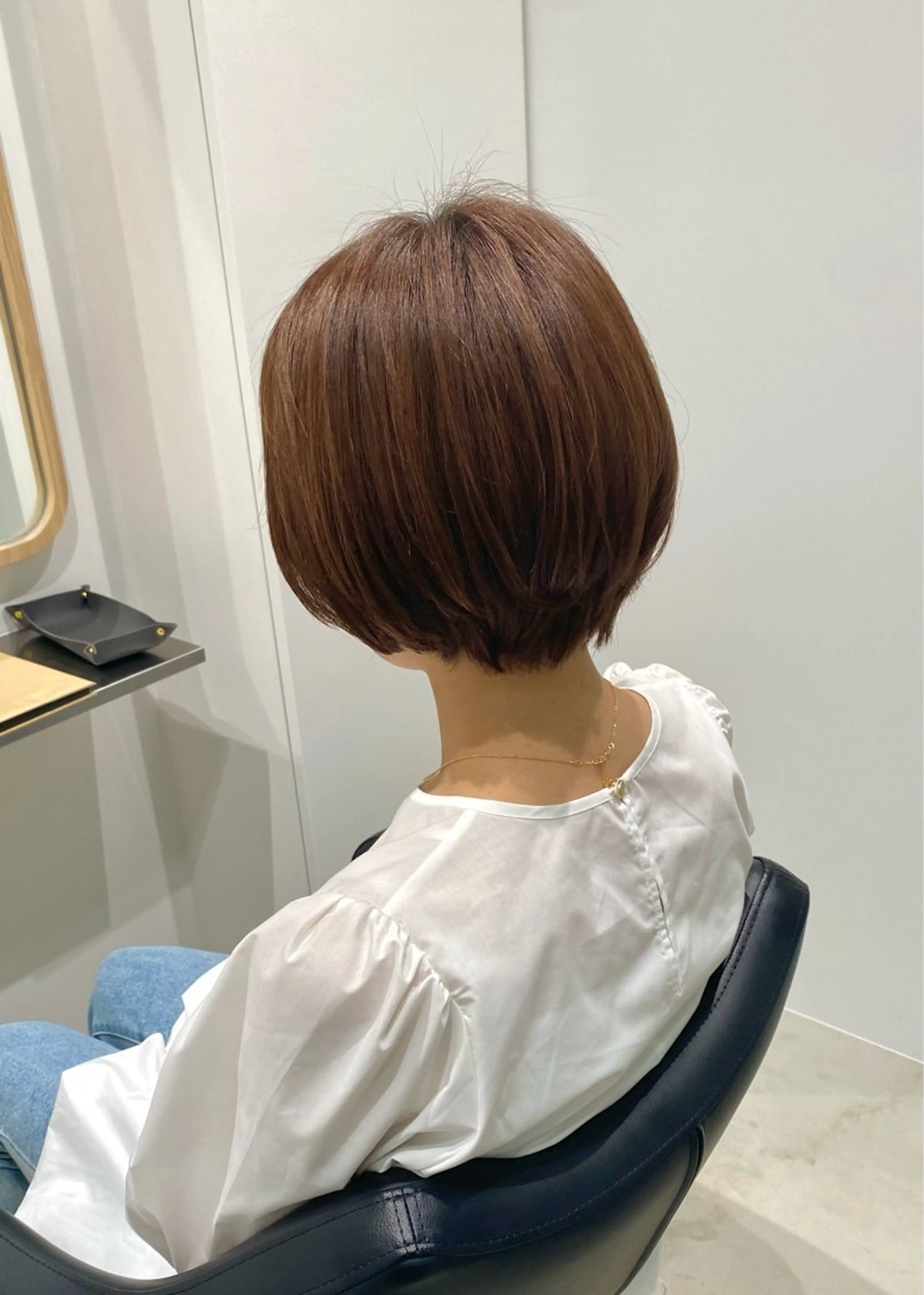 ショート ショートボブ ボブ ショートヘア 川合 勇気のヘアスタイル