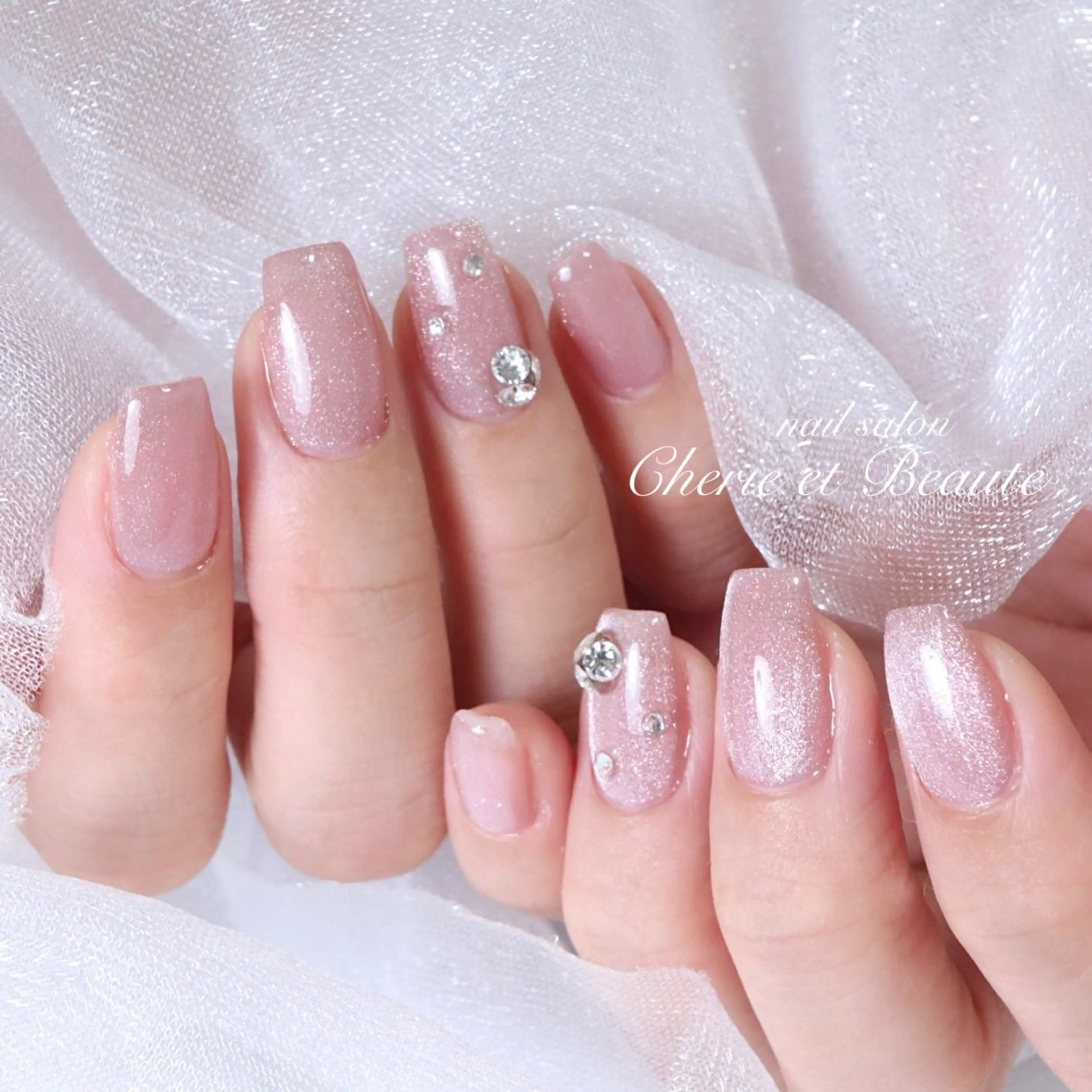 ネイル マグネットネイル nail salon シェリーのネイルデザイン