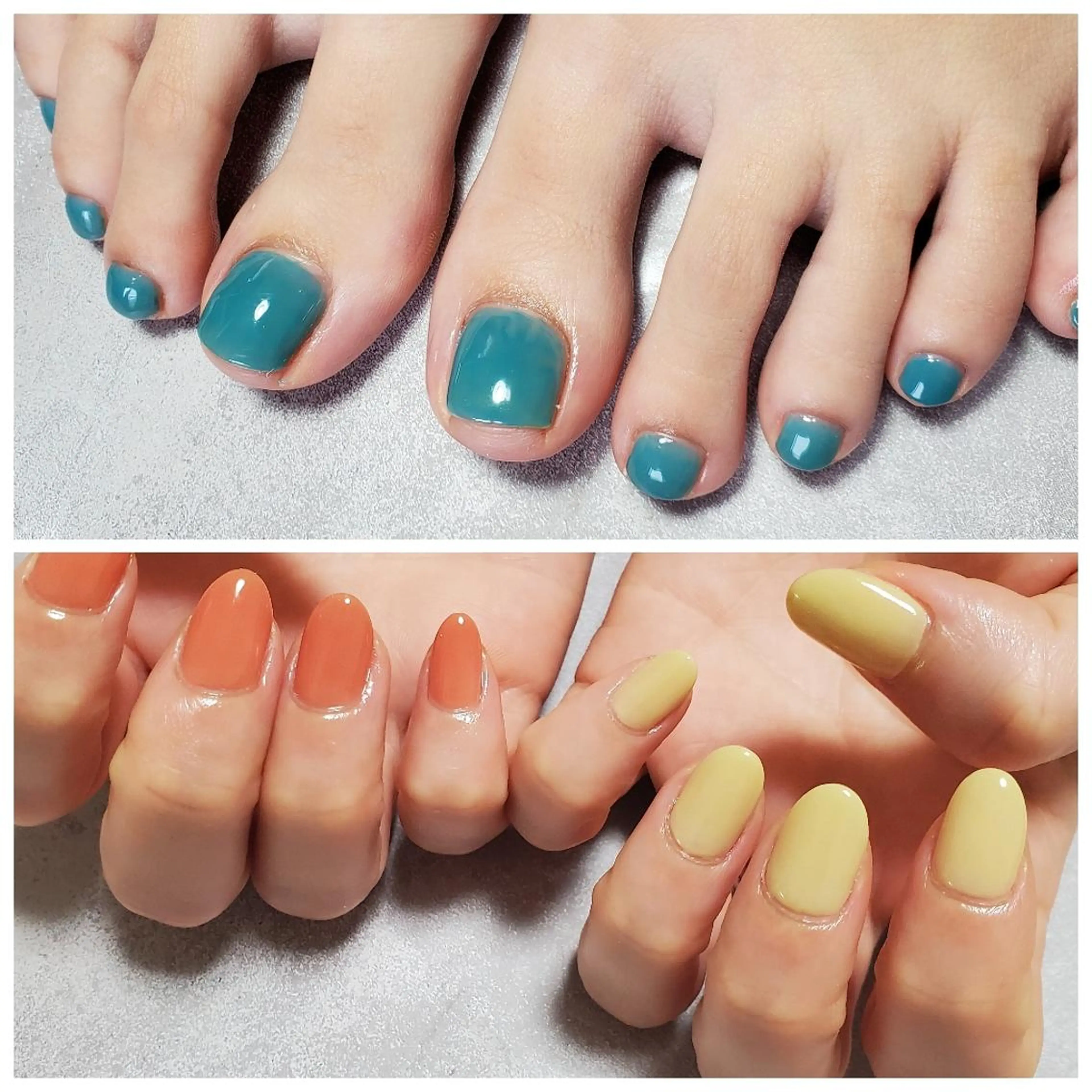 平日9時半～12時限定！ハンド+フット💅👣オフ込　ワンカラー限定価格の写真