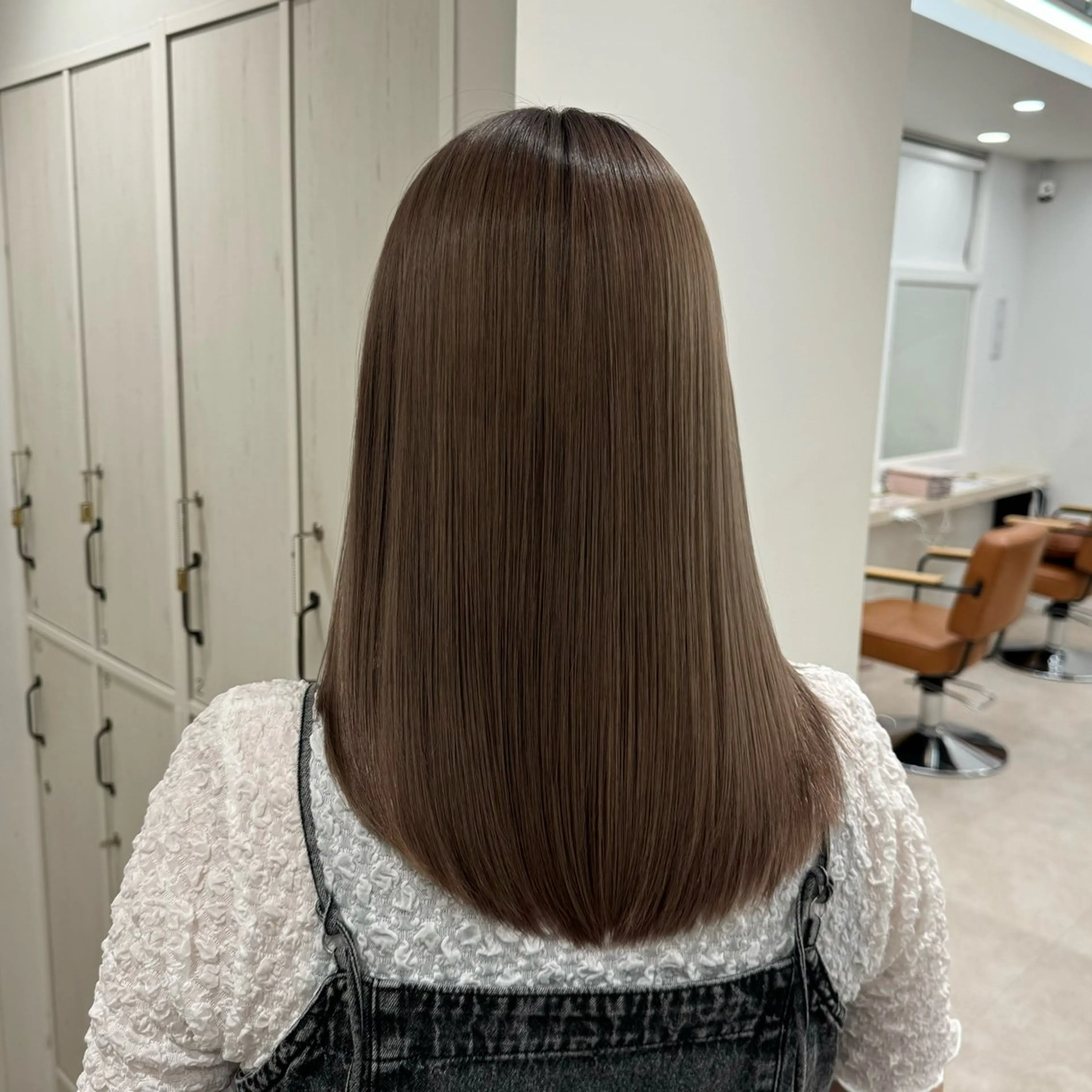 カラー ヘアカラー ‎‎りな‪🪽カット /艶髪･透明感カラーのヘアスタイル