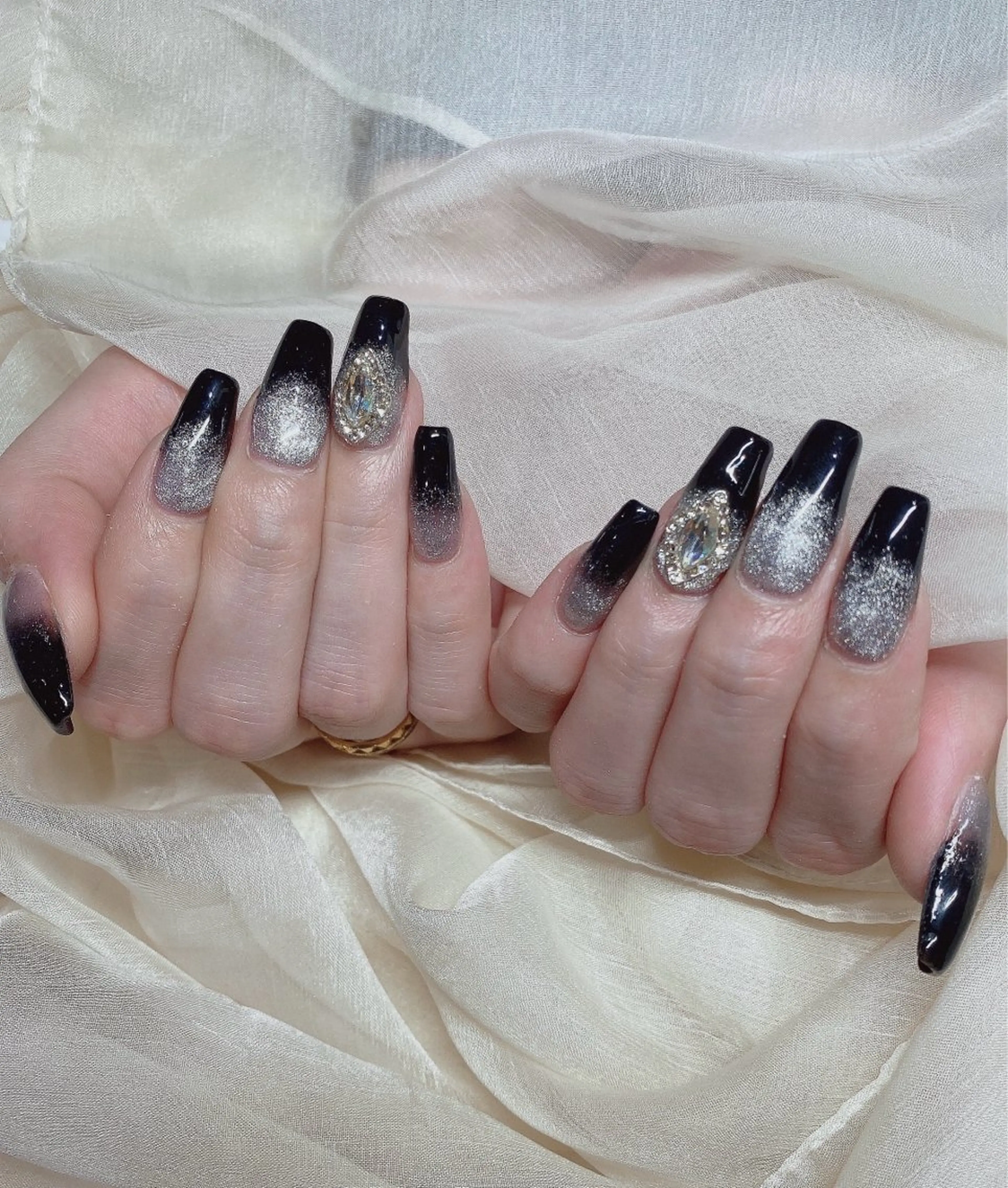 セミロング JNA認定講師🌸 RIEのネイルデザイン