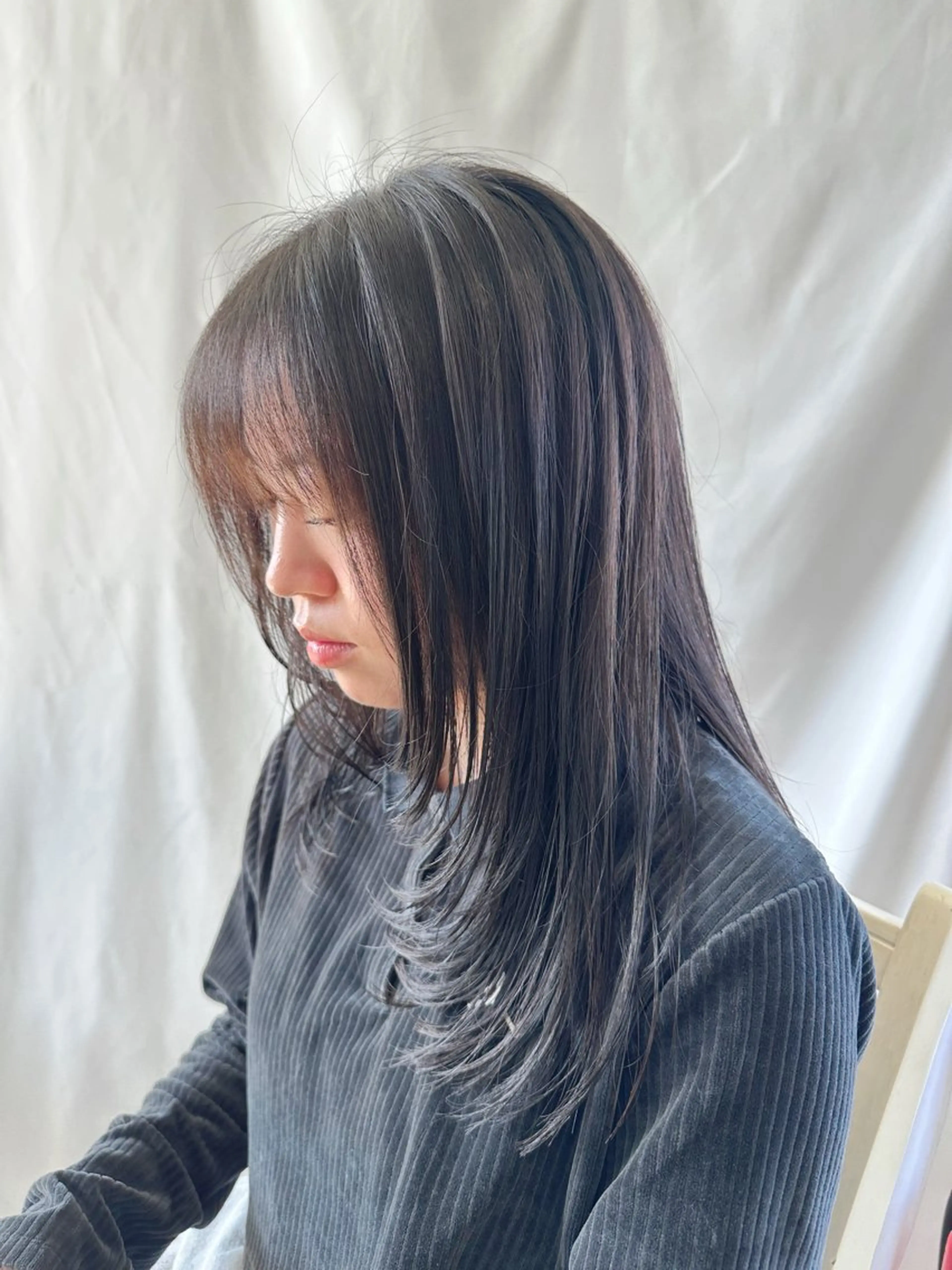 ロング カット ヘアカラー KO コウ 【SARA 新宮店】のヘアスタイル
