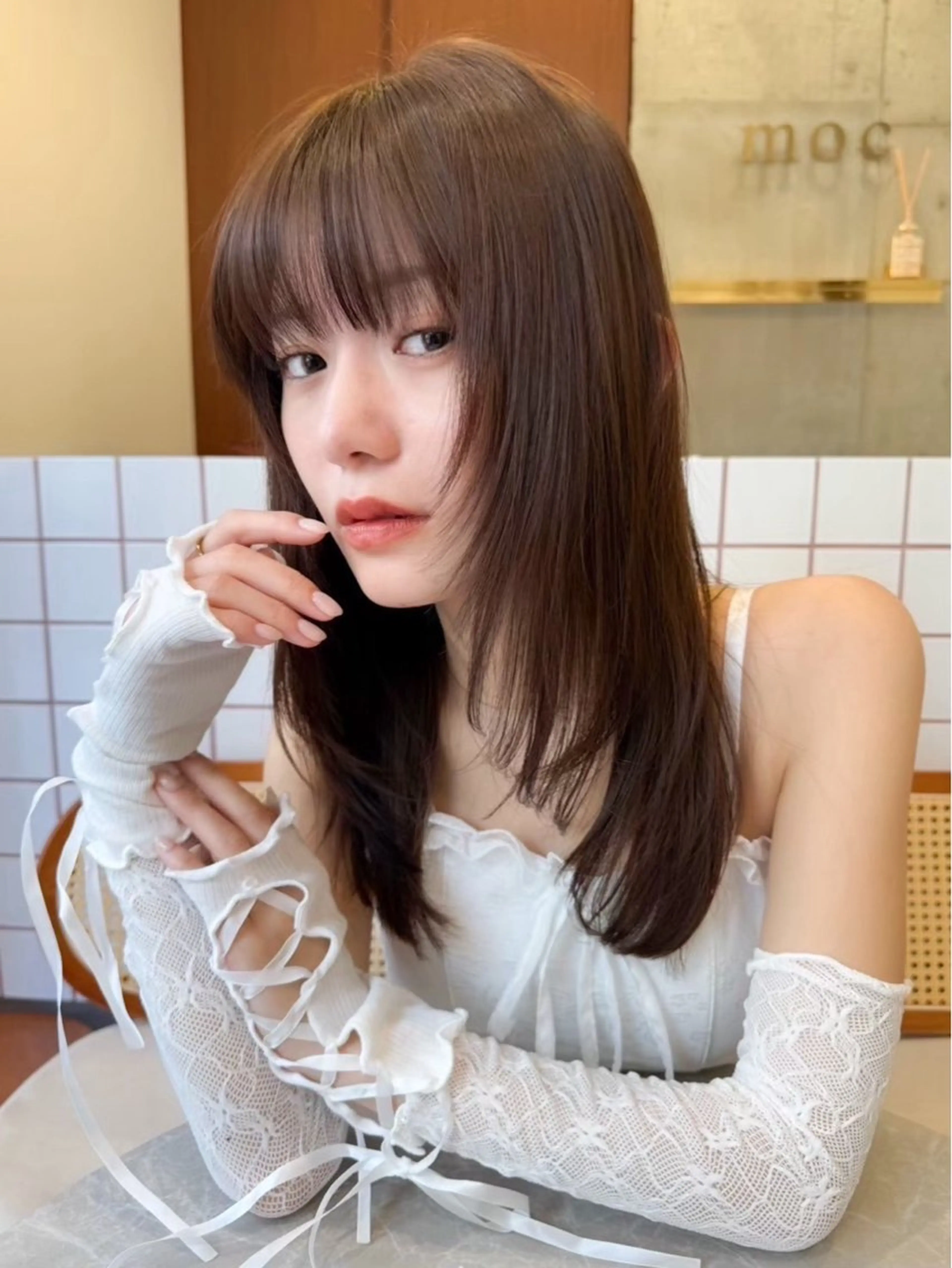 【当日予約OK‼️】レイヤーカット✂️➕超音波アイロントリートメントの写真