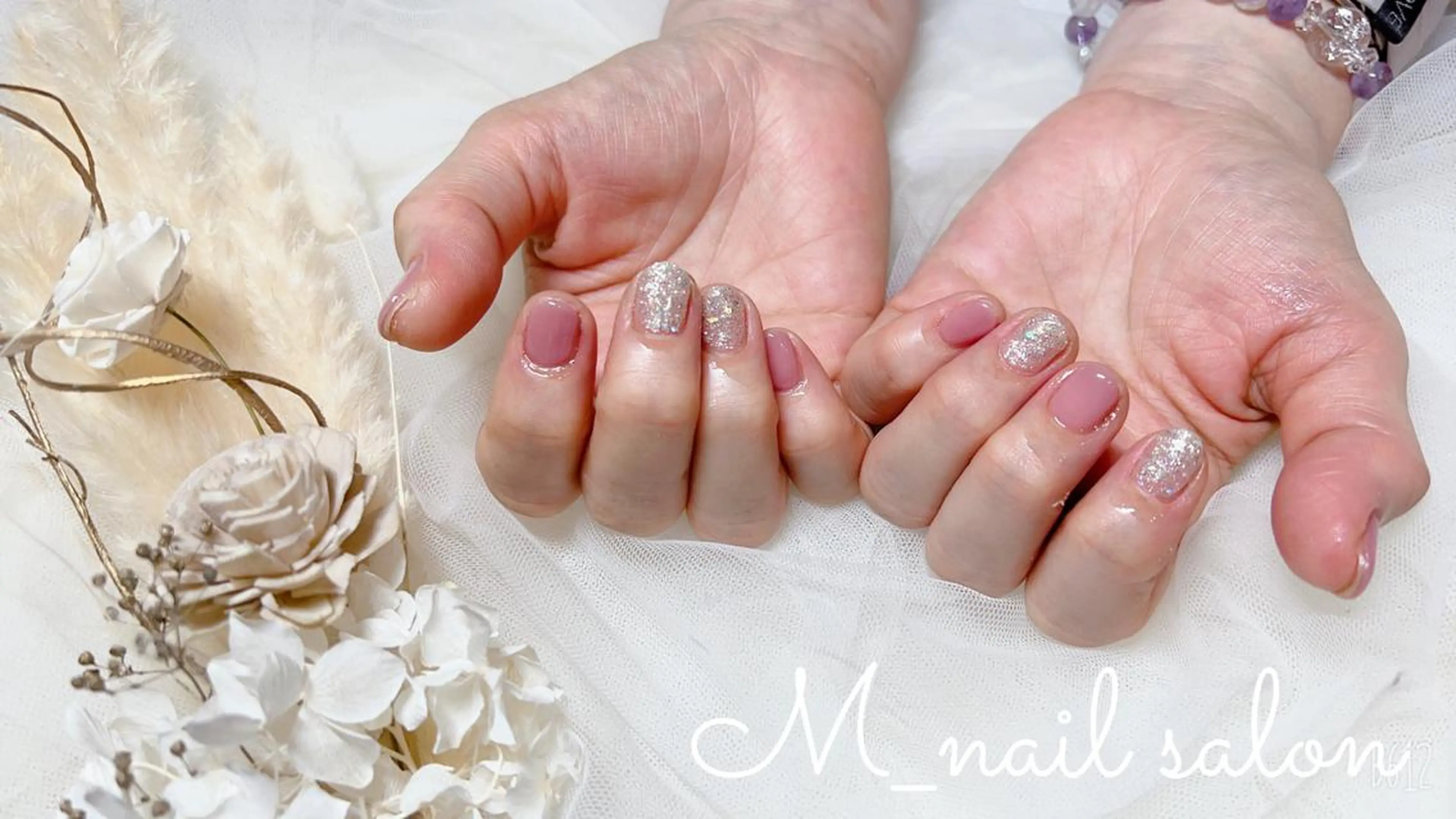 ネイル シンプルネイル M_ nail salonのネイルデザイン