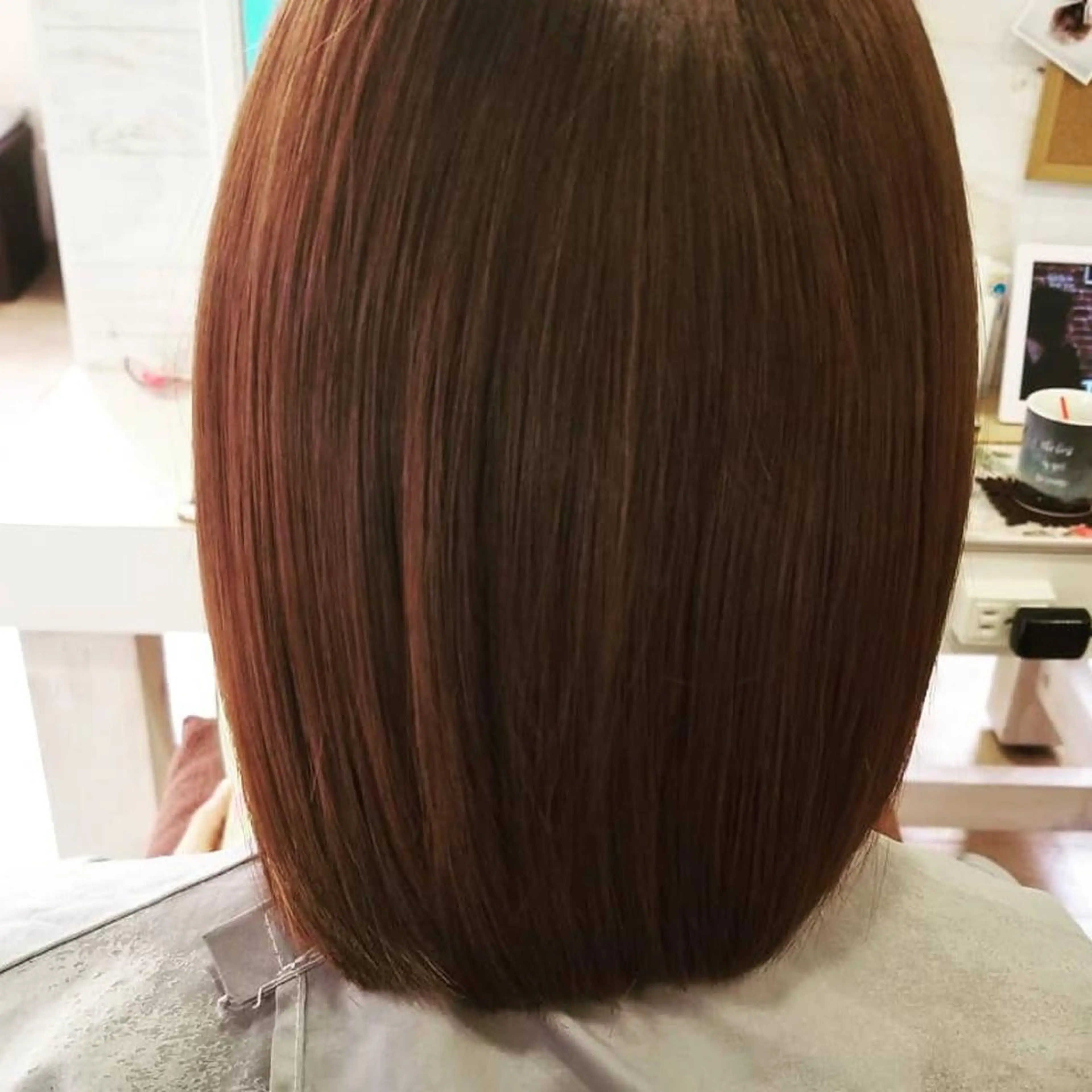 ミディアム 水口 正登のヘアスタイル