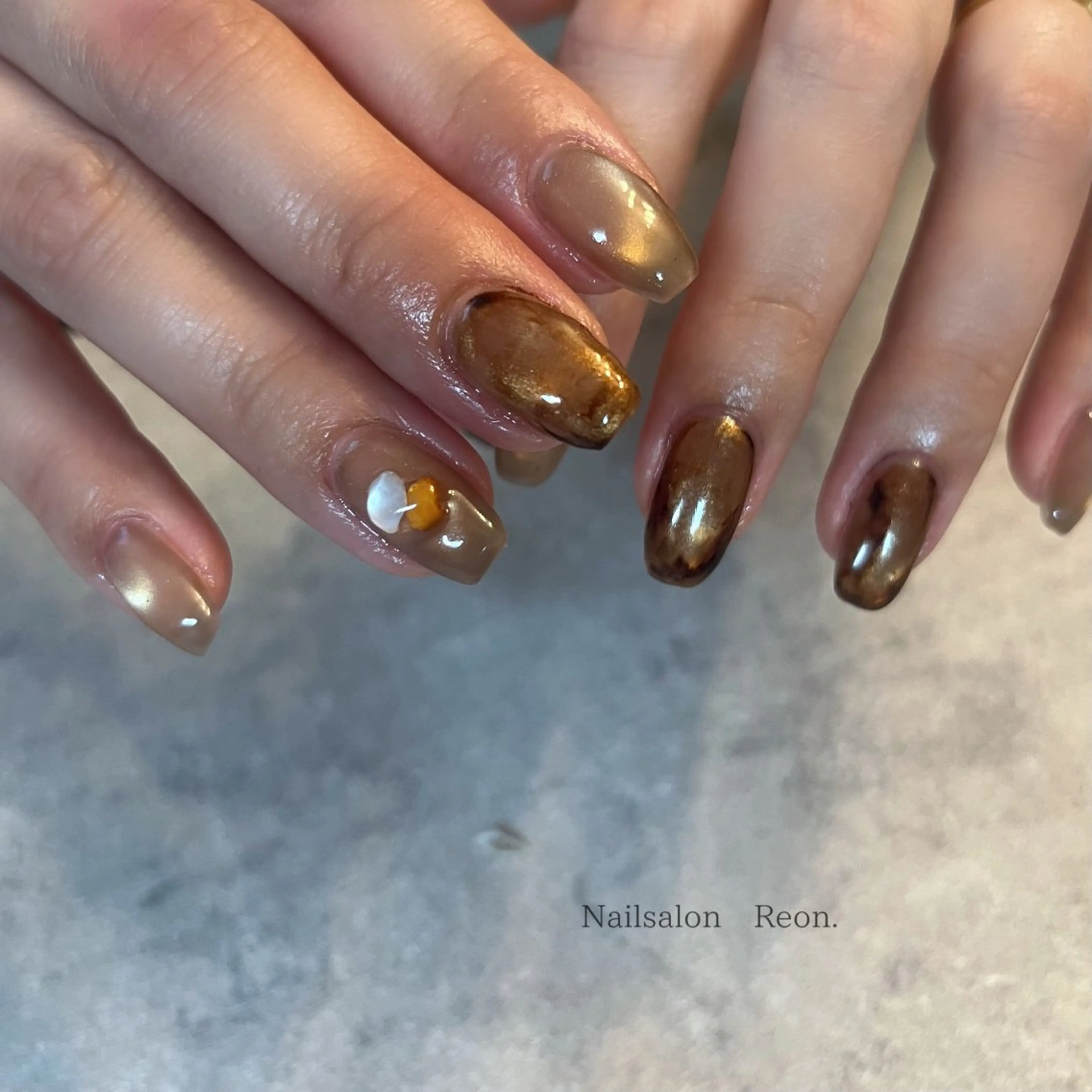 ネイル ハンドネイル Nailsalon Reon.のネイルデザイン