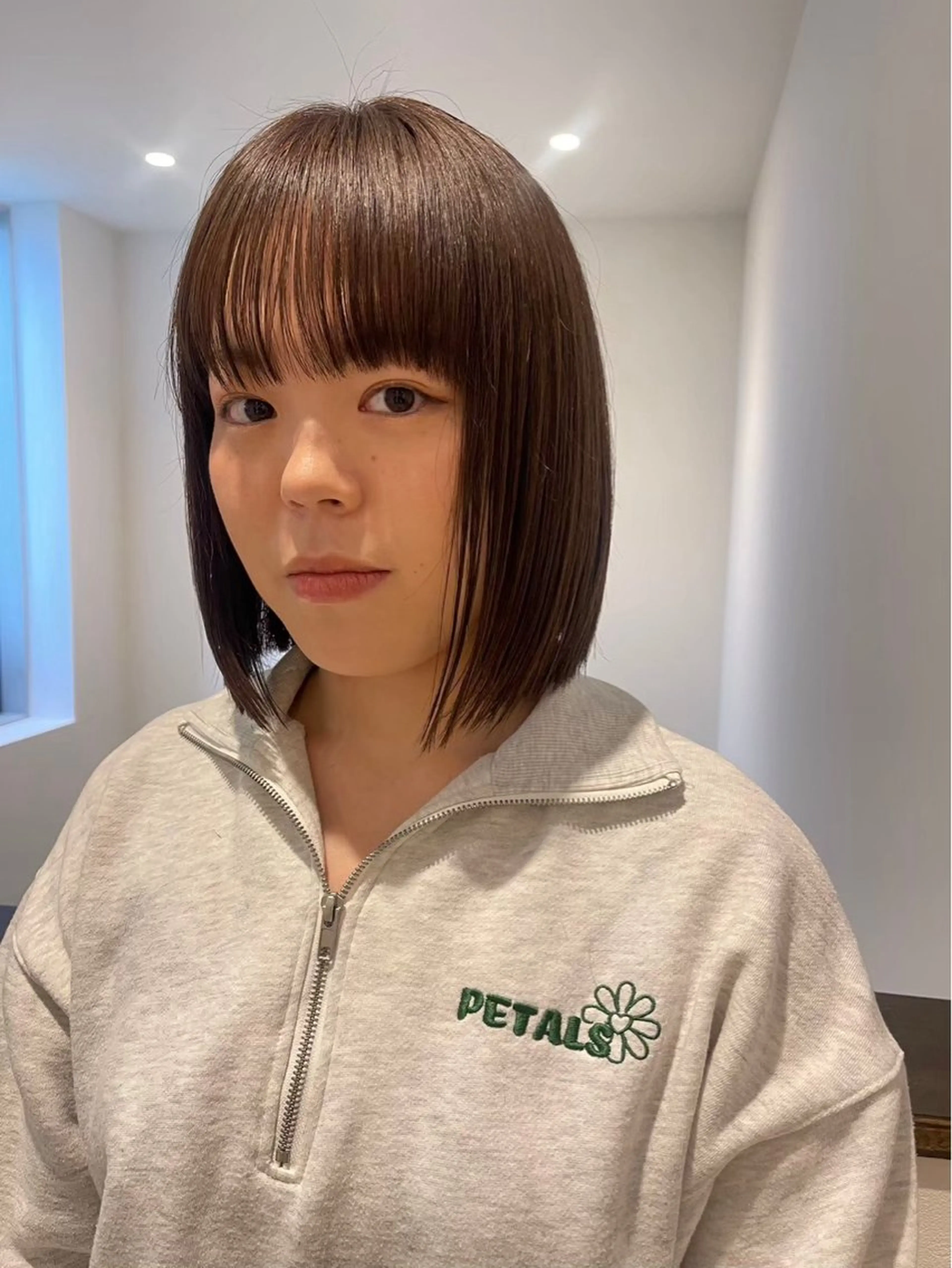 ショート 赤み消しカラー 🩵かりんのヘアスタイル