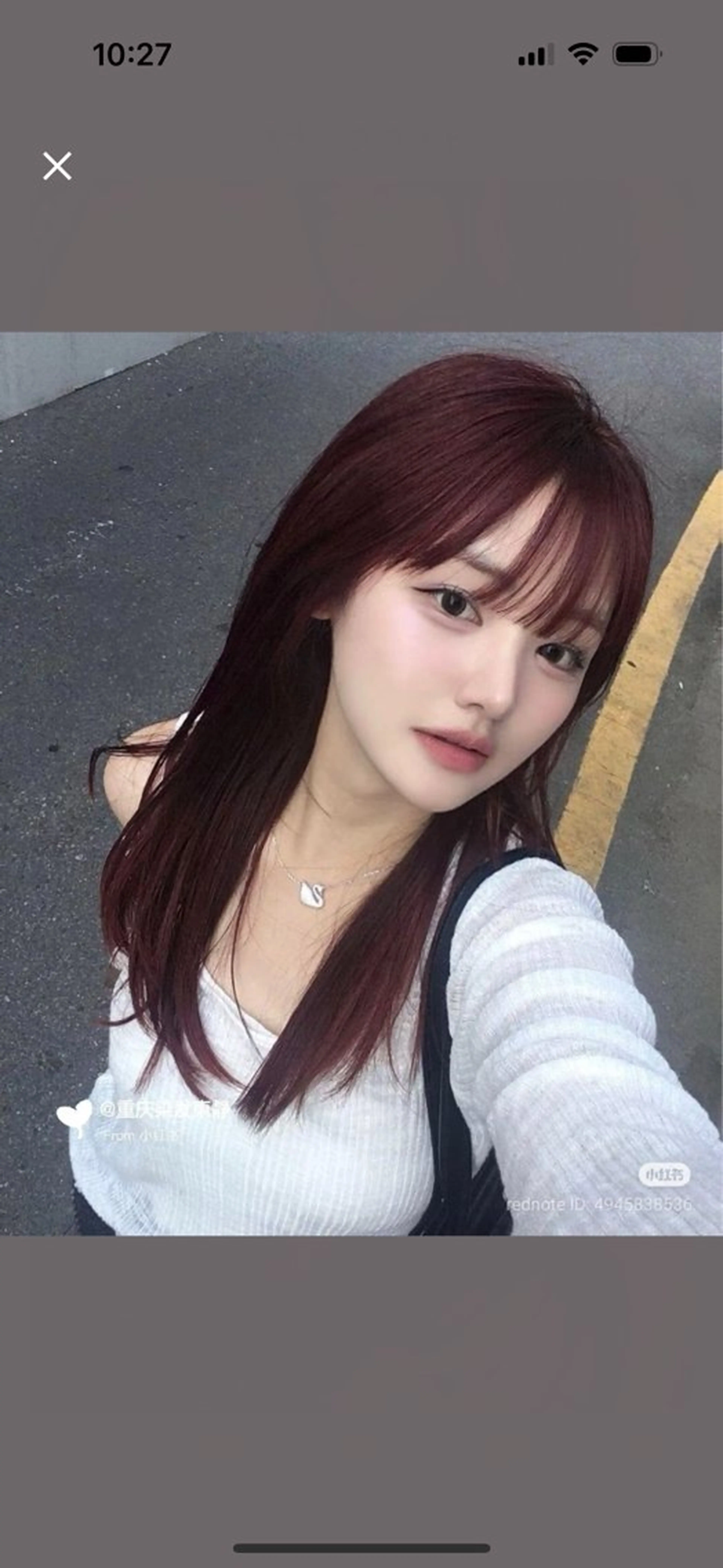 セミロング 🎀 うる艶透明感 カラー / 錦糸町のヘアスタイル