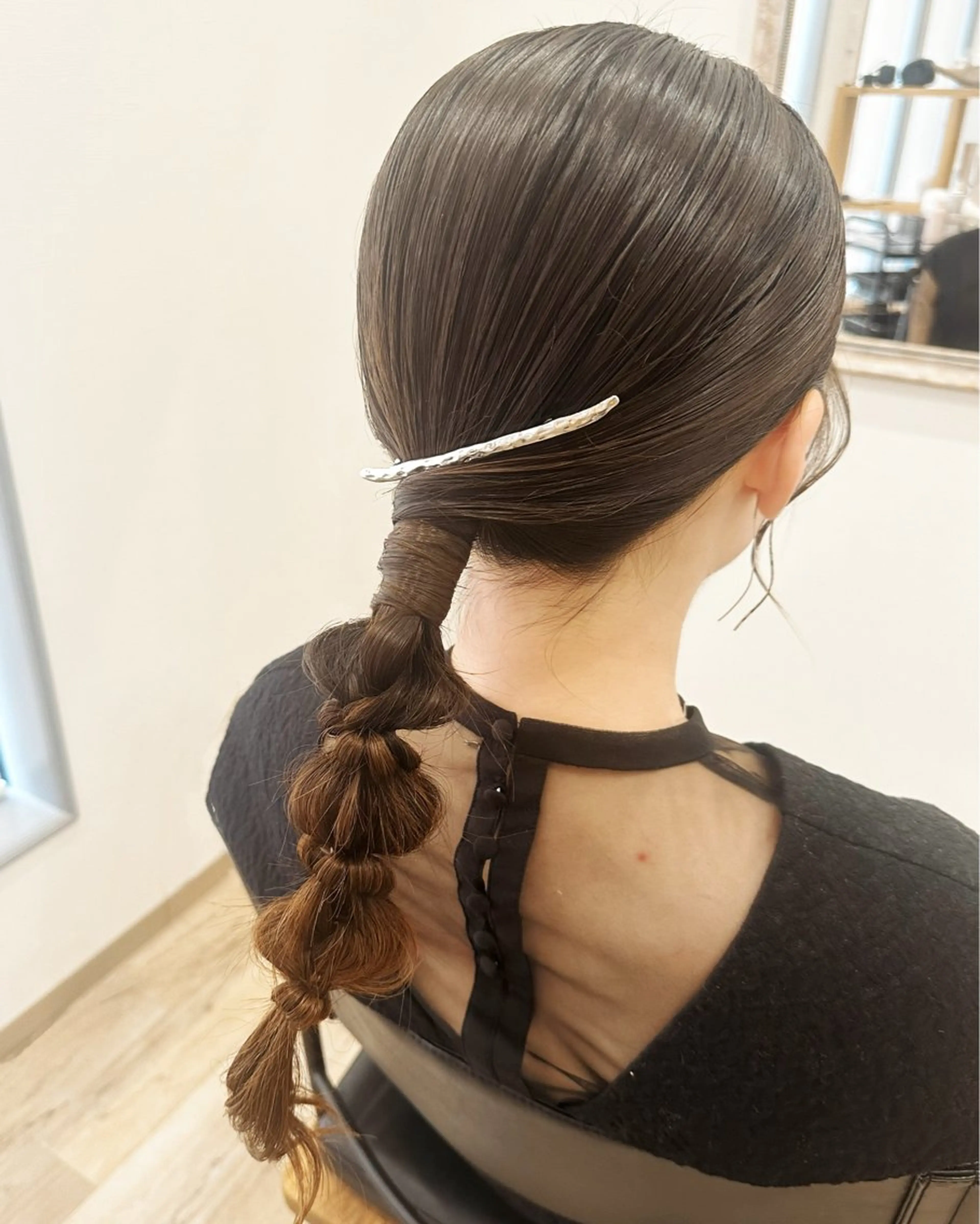 ヘアセットの写真