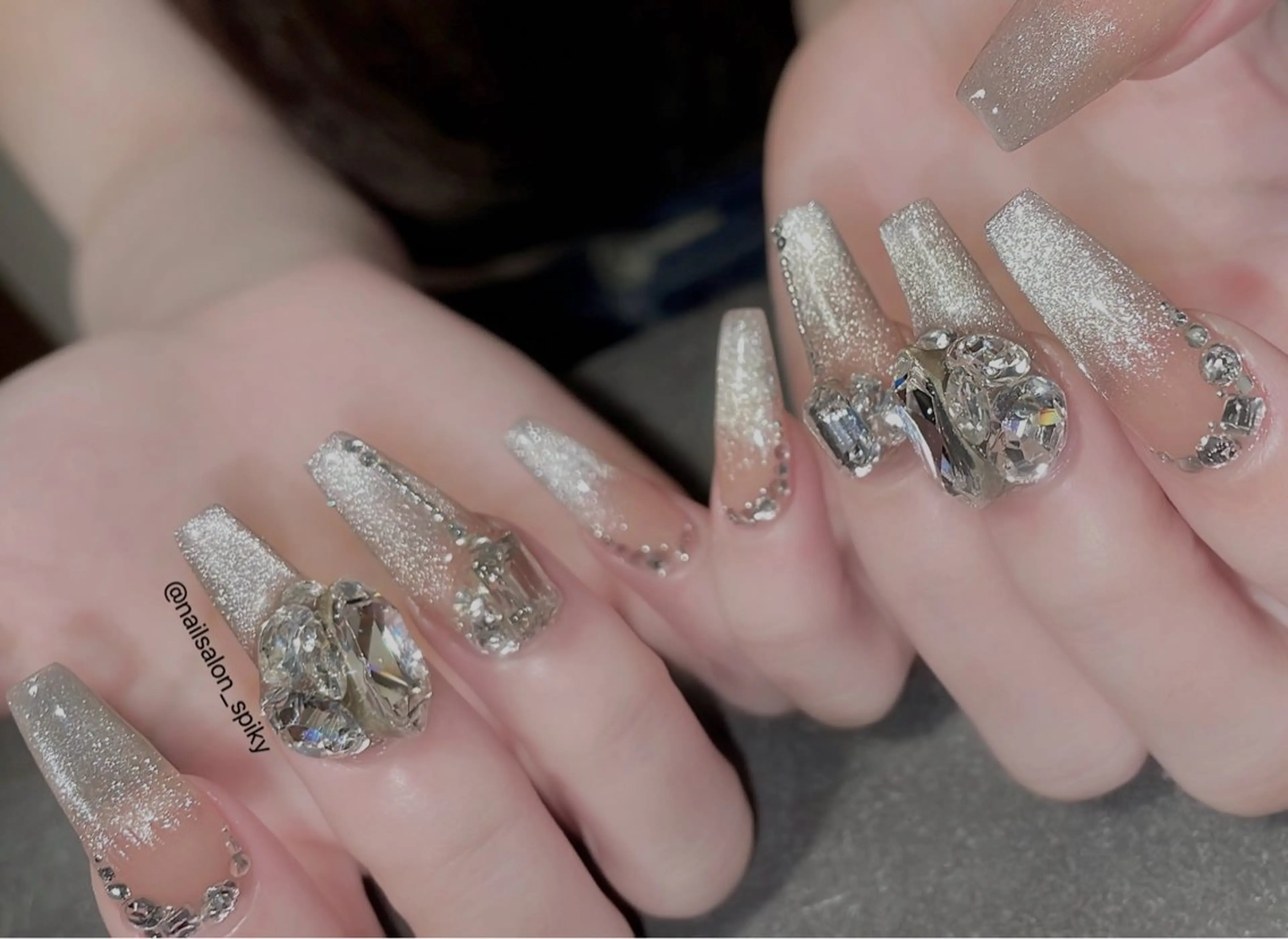 ネイル Spiky とうげ ふうかのネイルデザイン