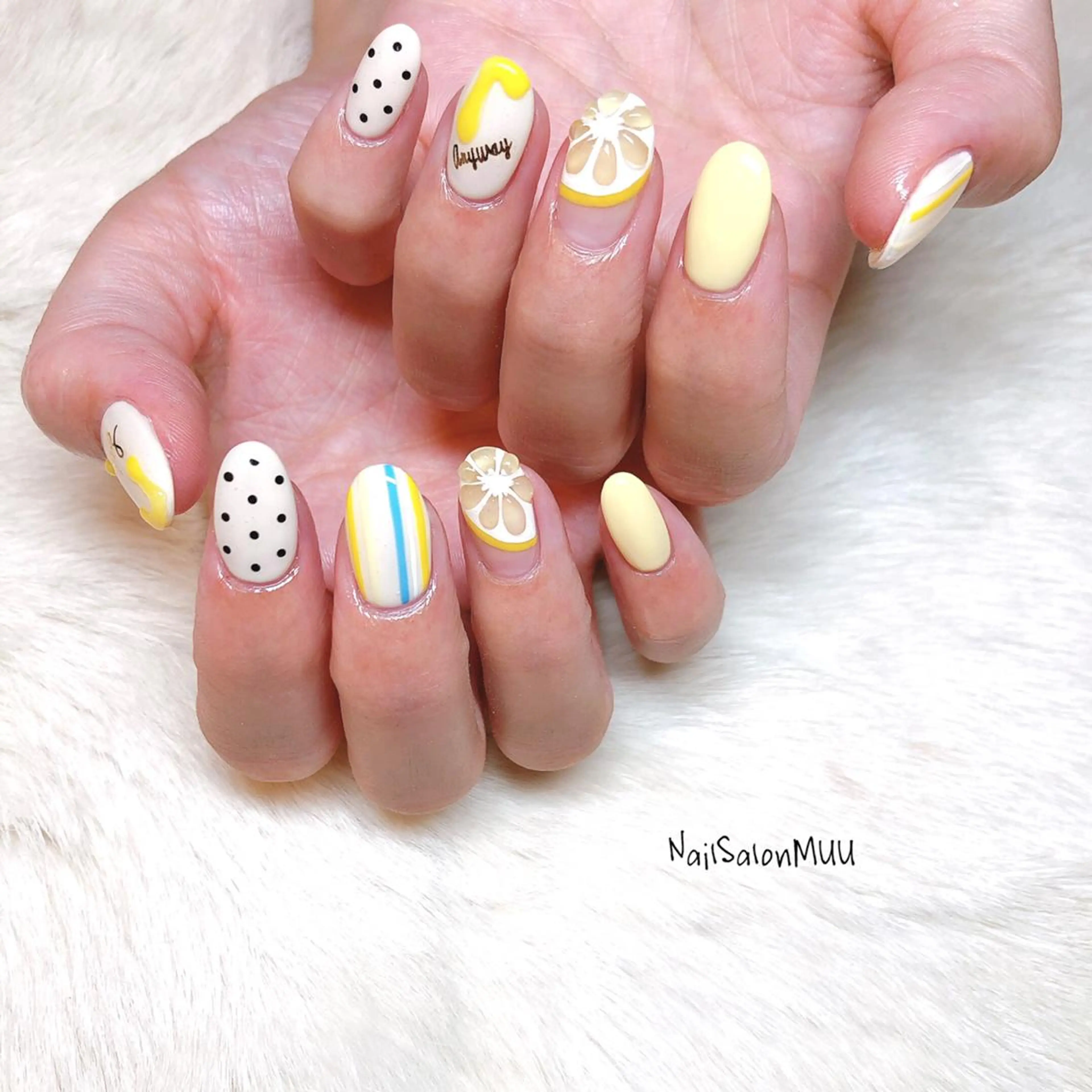 ネイル ハンドネイル 松村 みおのネイルデザイン